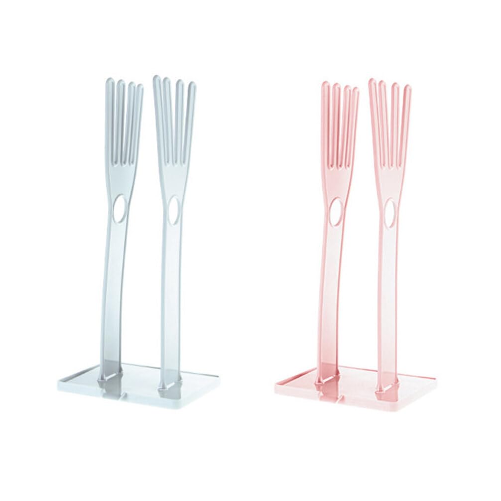Foto 1 | Escurridor Para Guardar Guantes De Goma Y Paños De Cocina, Color Rosa - Venta Internacional.