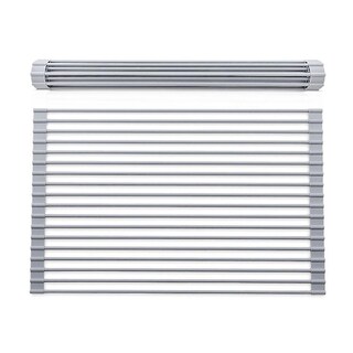 Foto 5 | Estante Plegable Para Secar Platos Escurridor De Platos Enrollable - Venta Internacional.