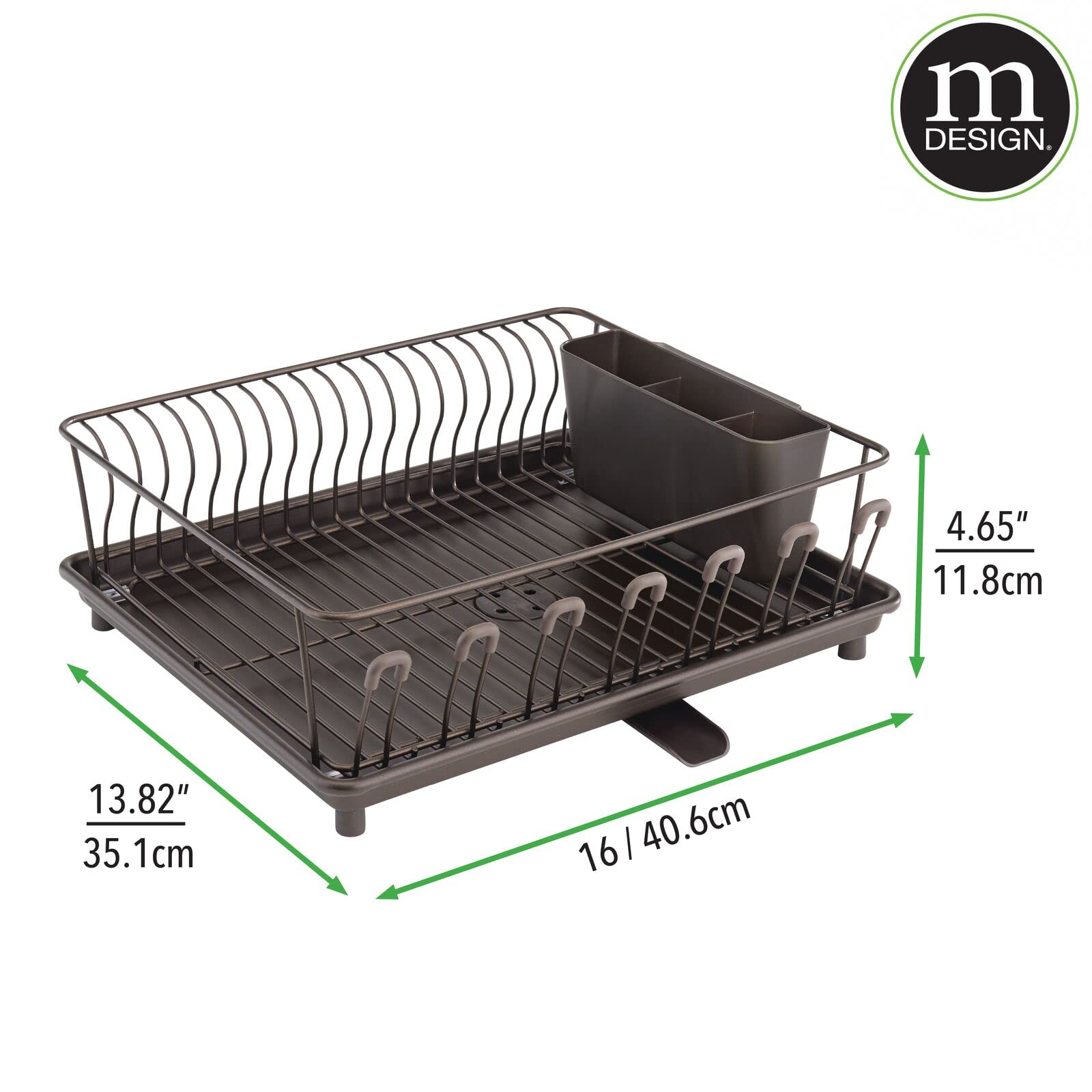 Foto 8 pulgar | Estante Para Secar Platos Con Diseño M Concerto Con Escurridor - Venta Internacional.