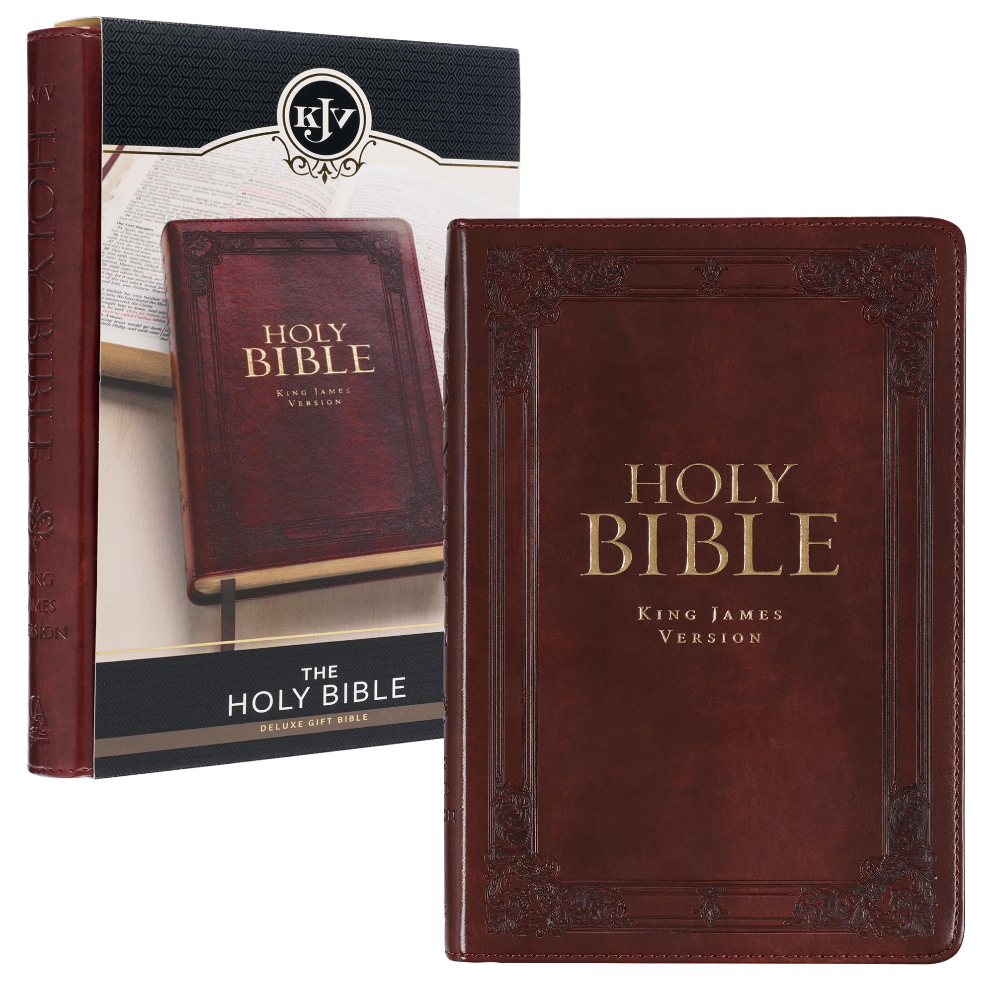 Foto 1 | Bible Christian Art Gifts Kjv Deluxe, Regalo De Tamaño Estándar - Venta Internacional.