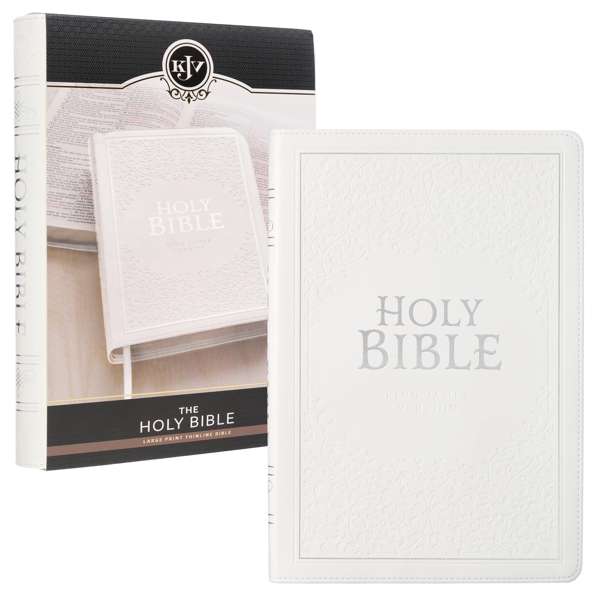 Foto 2 pulgar | Biblia Christian Art Gifts Kjv Blanco - Venta Internacional