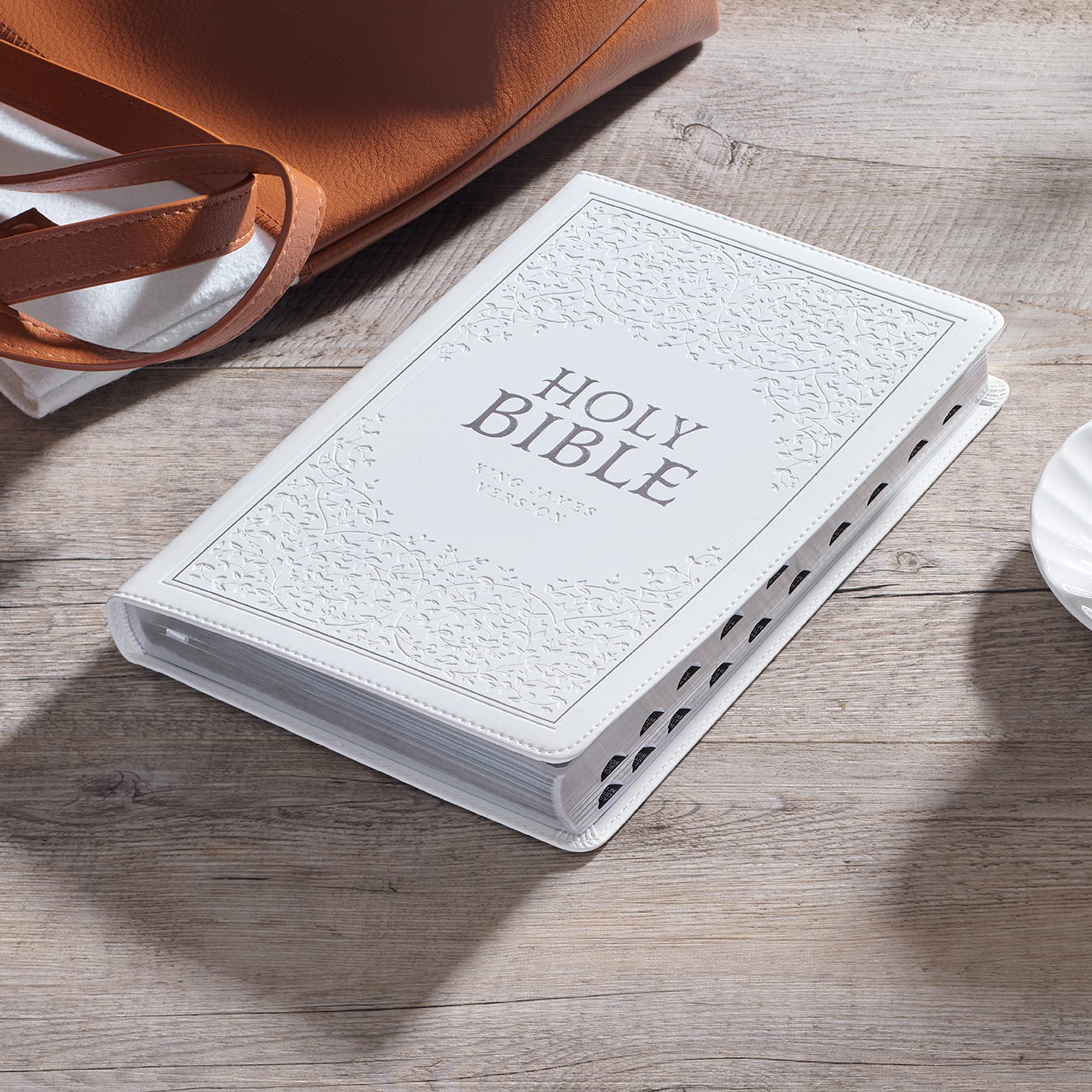 Foto 7 pulgar | Biblia Christian Art Gifts Kjv Blanco - Venta Internacional