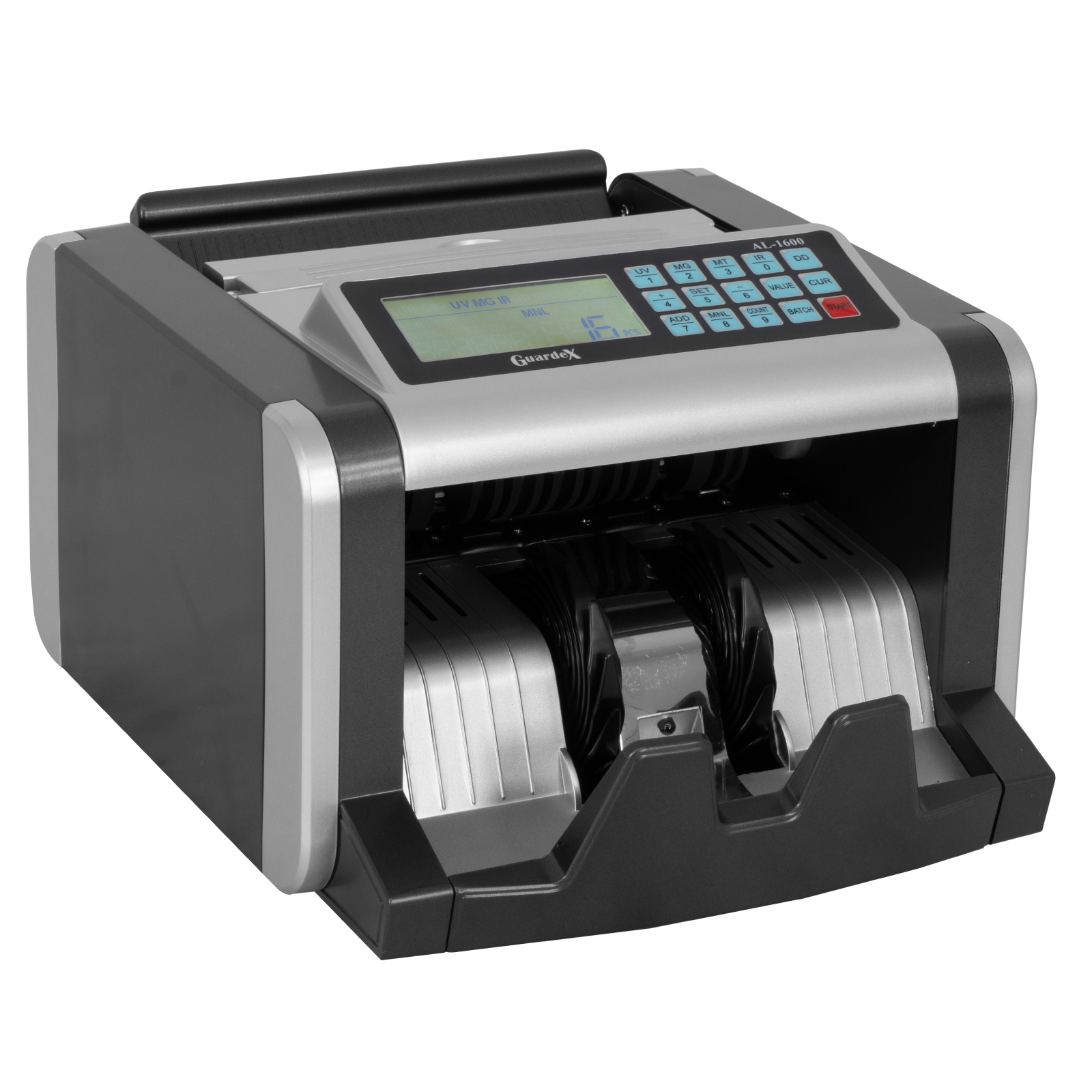 Foto 2 pulgar | Contadora de Billetes Guardex AL-1600 color Plata con 3 Funciones
