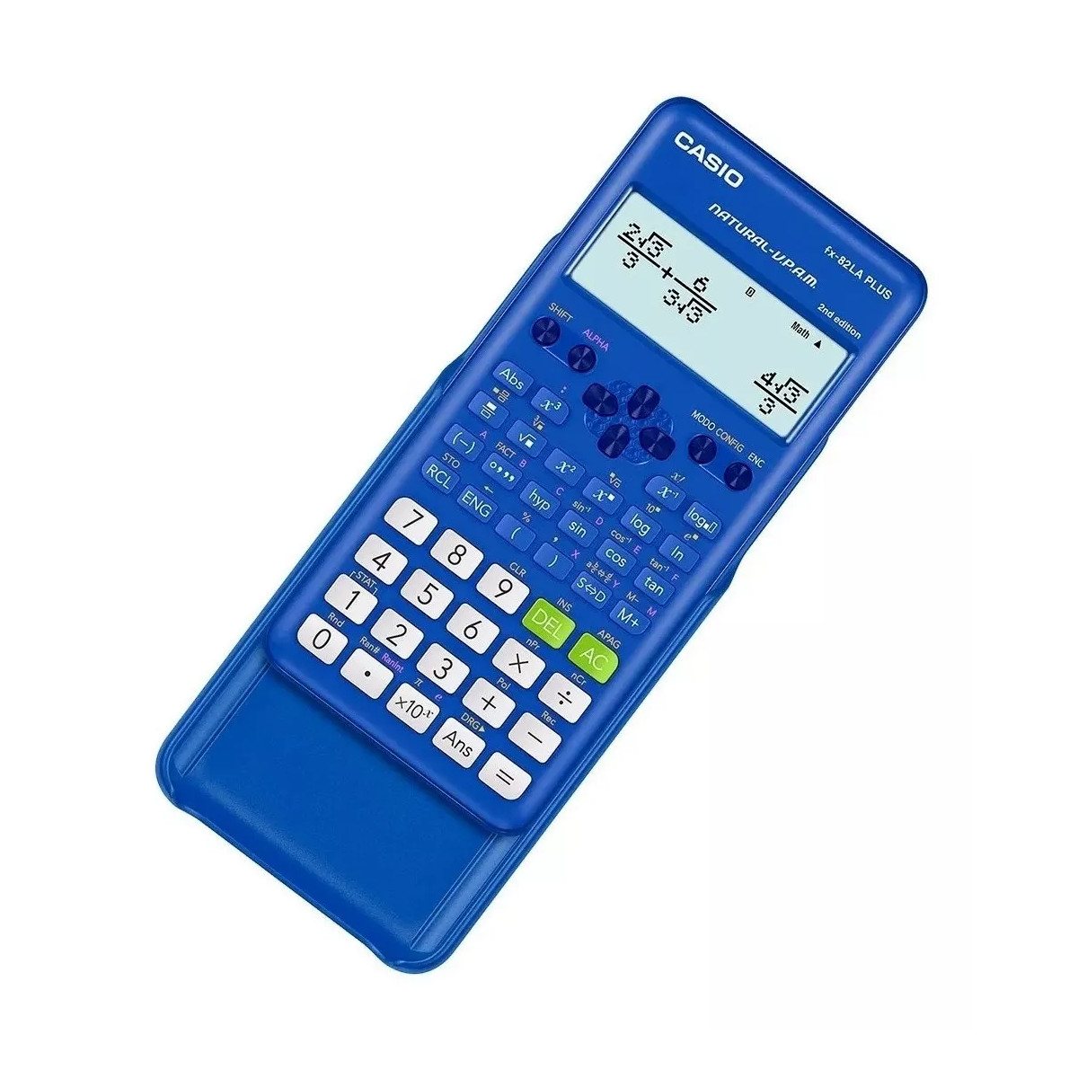 Foto 2 | Calculadora Científica Casio FX82LAPLUS2B color Azul 2da ED 252 Funciones