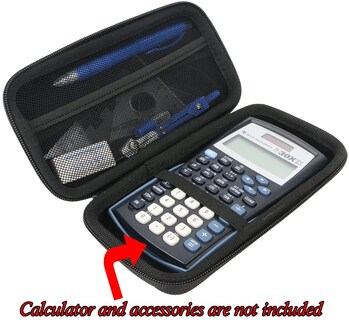 Foto 3 | Venta Internacional- Estuche para Calculadora Negra