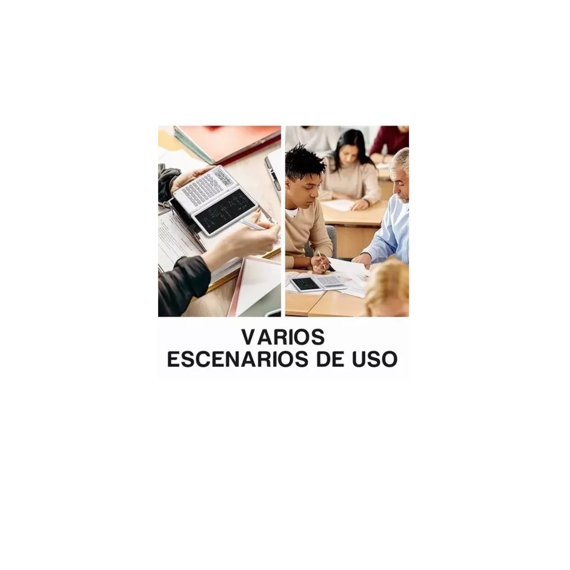 Foto 5 pulgar | Calculadora Científica Belug Blanca