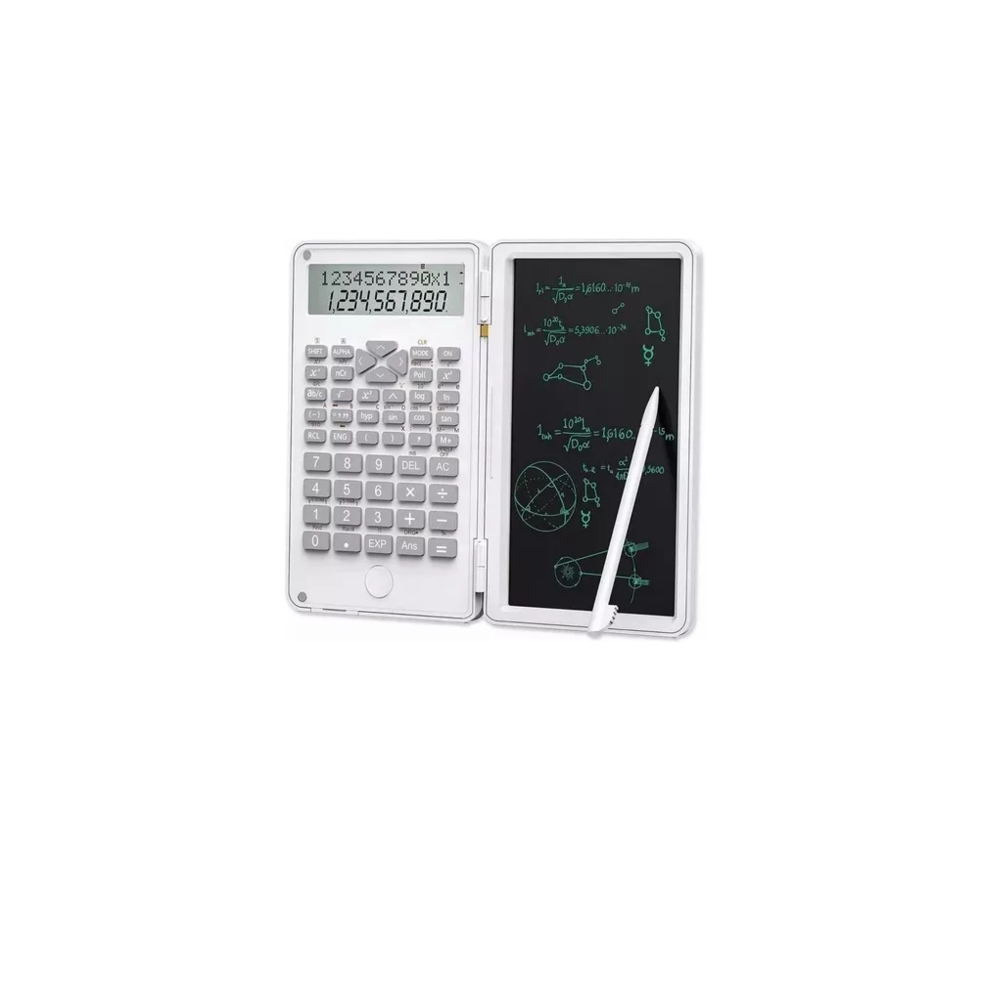 Foto 6 pulgar | Calculadora Científica Belug Blanca