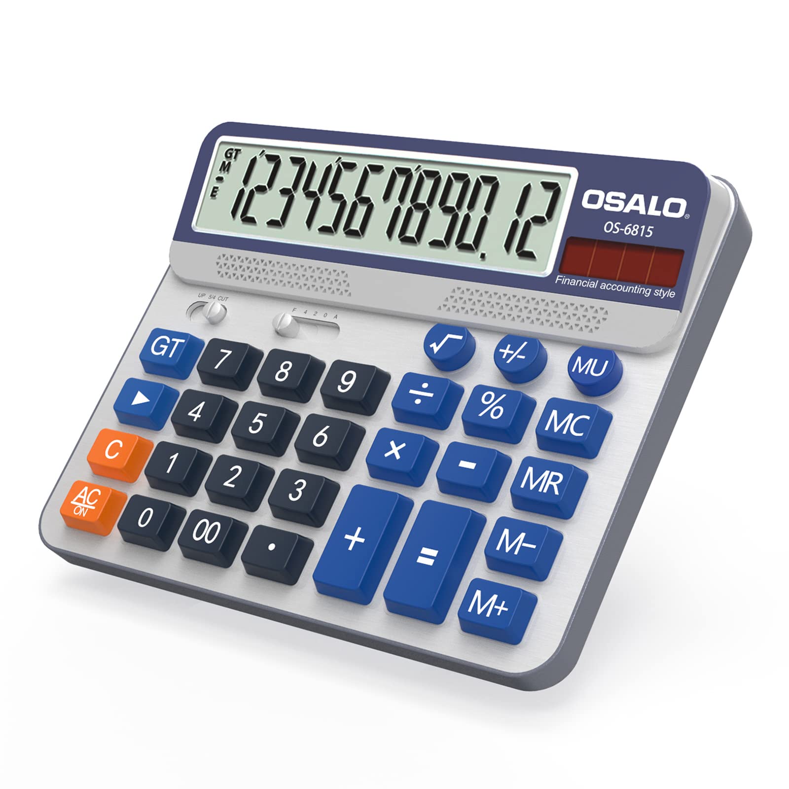 Calculadora De Escritorio Pendancy Os-6815 Con Pantalla Lcd De 12 Dígitos - Venta Internacional.