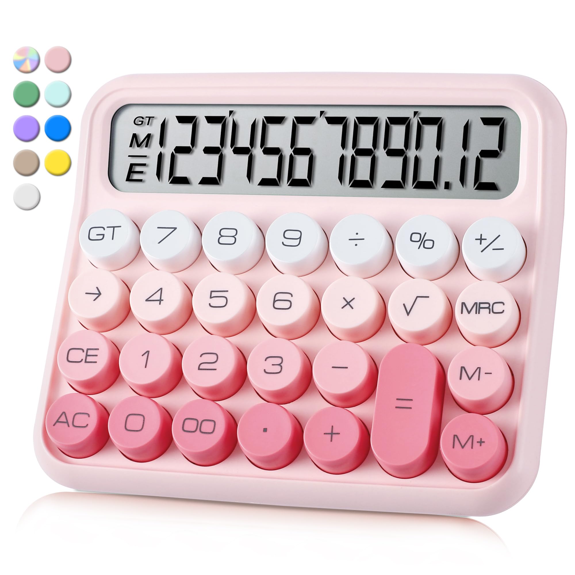 Calculadora Vewingl Cute De 12 Dígitos Con Gran Pantalla Lcd - Venta Internacional.