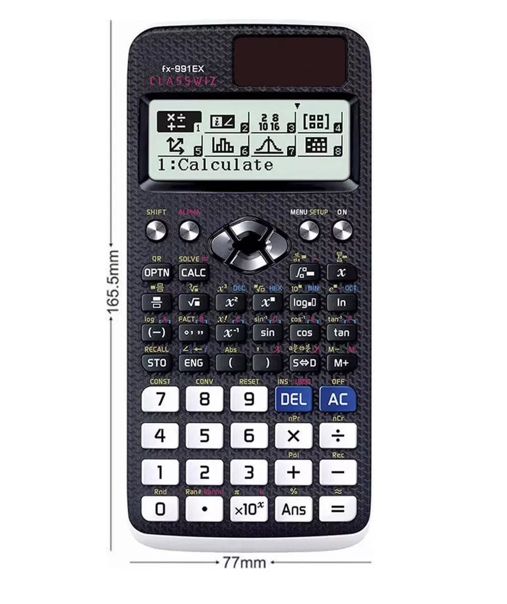 Foto 5 | Calculadora Científica CLASSWIZ Fx-991ex Negra 552 Funciones