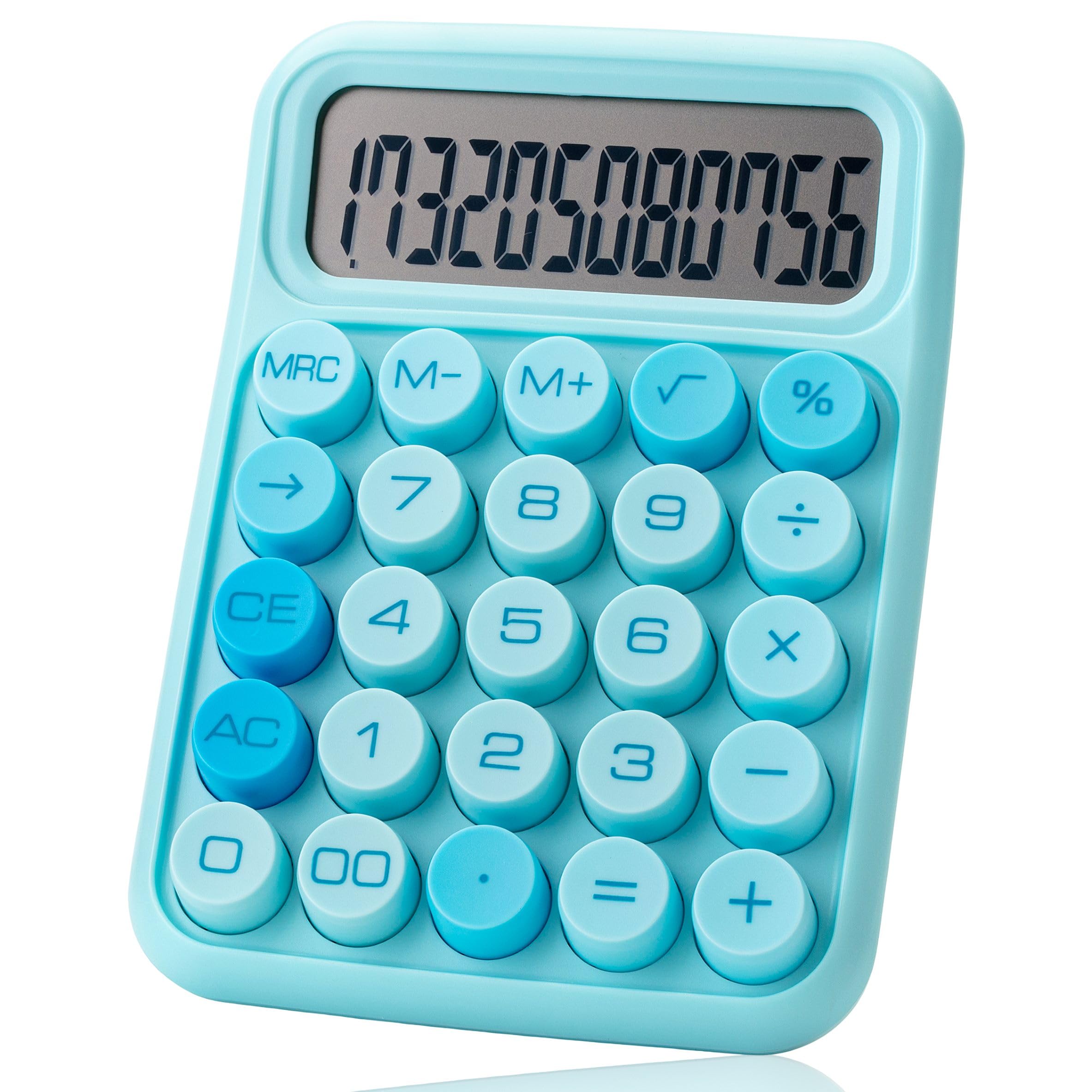 Foto 2 pulgar | Interruptor Mecánico Calculator Mr. Pen De 12 Dígitos Con Pantalla Lcd, Color Azul - Venta Internacional.