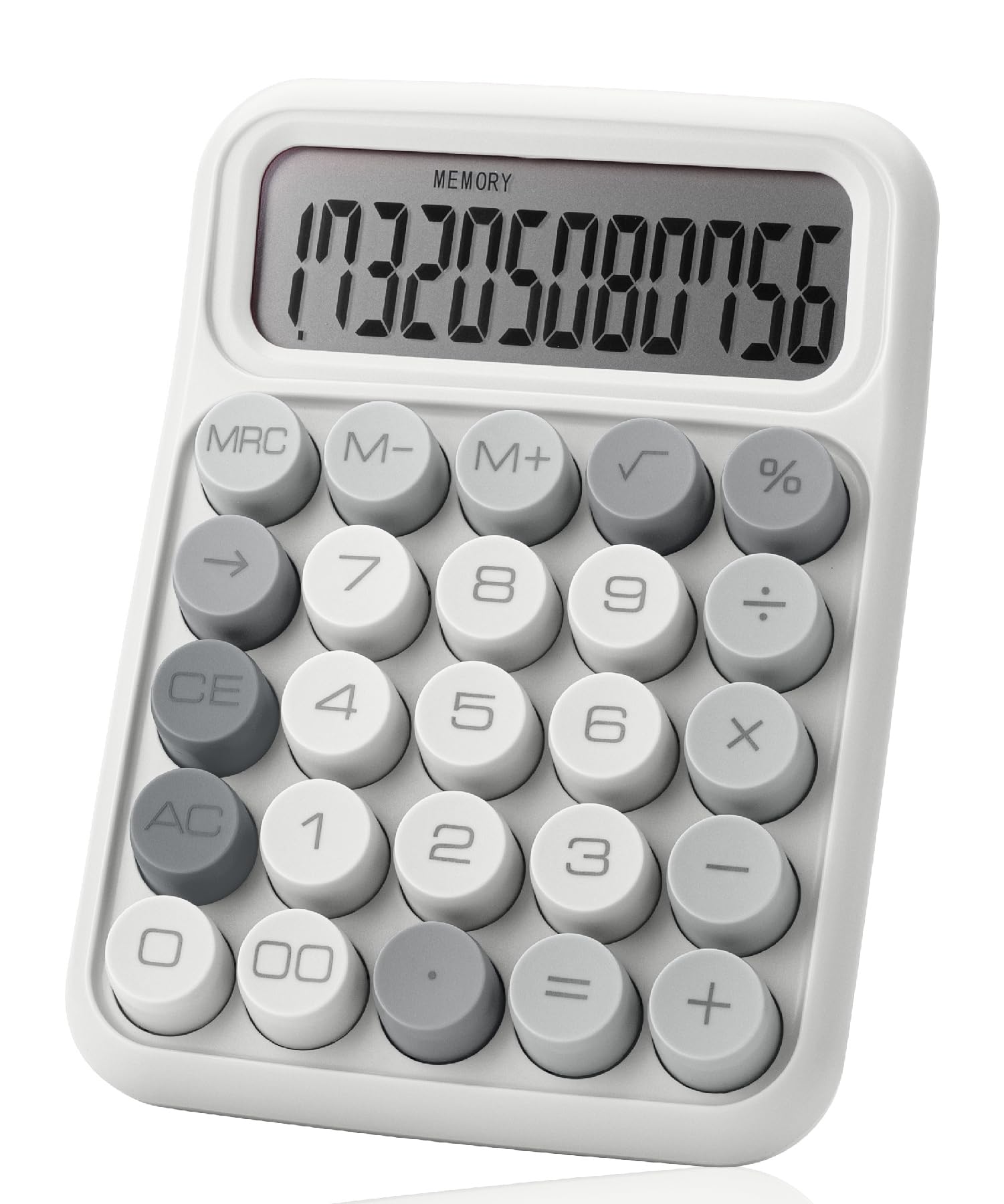 Foto 2 pulgar | Calculadora Mr. Pen - Interruptor Mecánico (12 Dígitos), Color Gris - Venta Internacional.