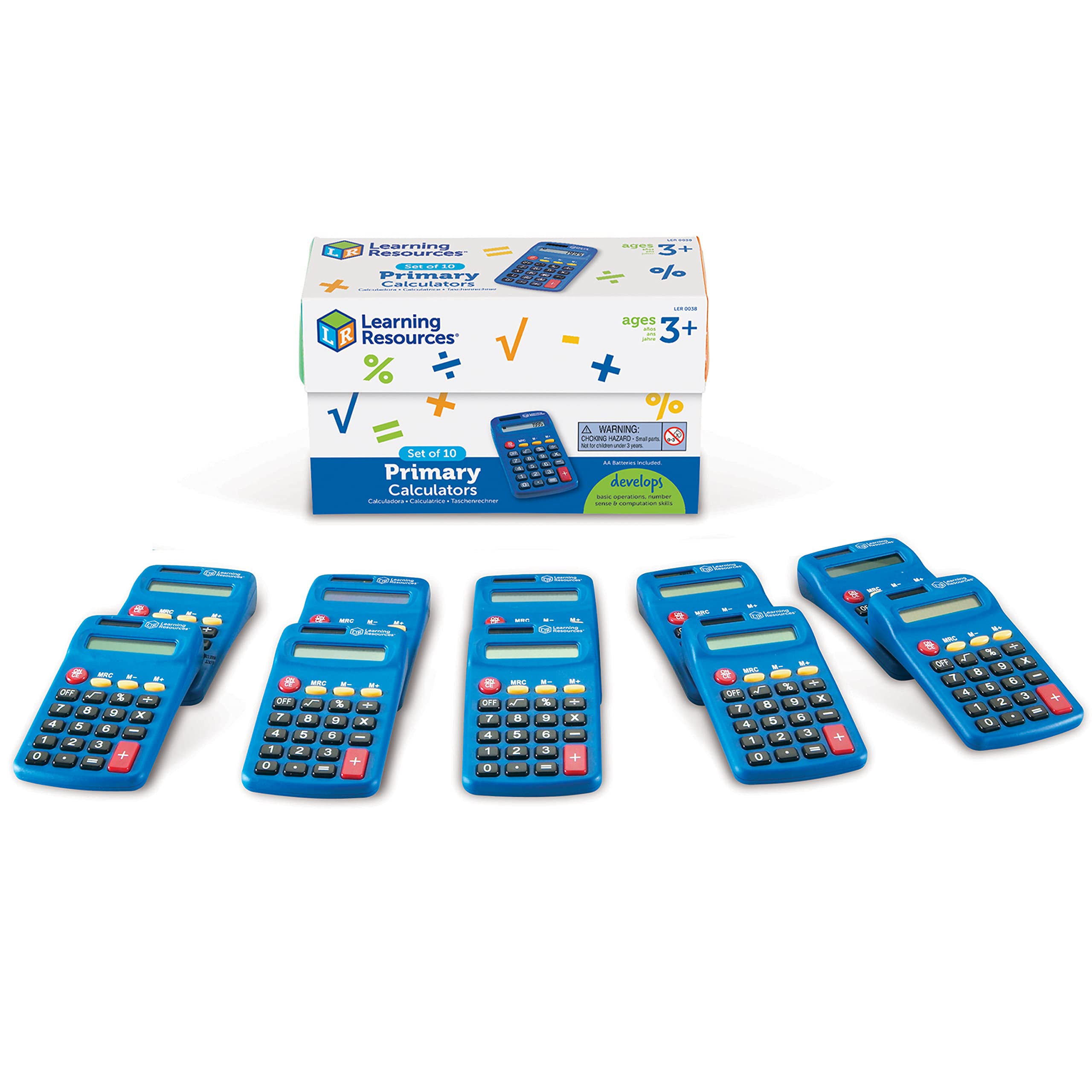 Foto 1 | Recursos De Aprendizaje De Calculadoras: Funciona Principalmente Con Energía Solar X10 - Venta Internacional.