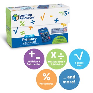Foto 5 | Recursos De Aprendizaje De Calculadoras: Funciona Principalmente Con Energía Solar X10 - Venta Internacional.