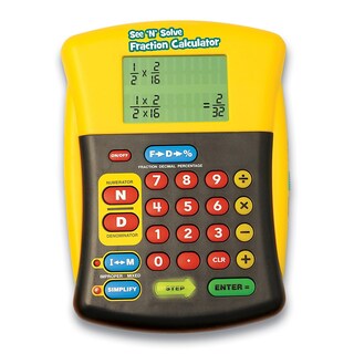 Foto 1 | Información Educativa Sobre La Calculadora De Fracciones See 'n' Solve - Venta Internacional.