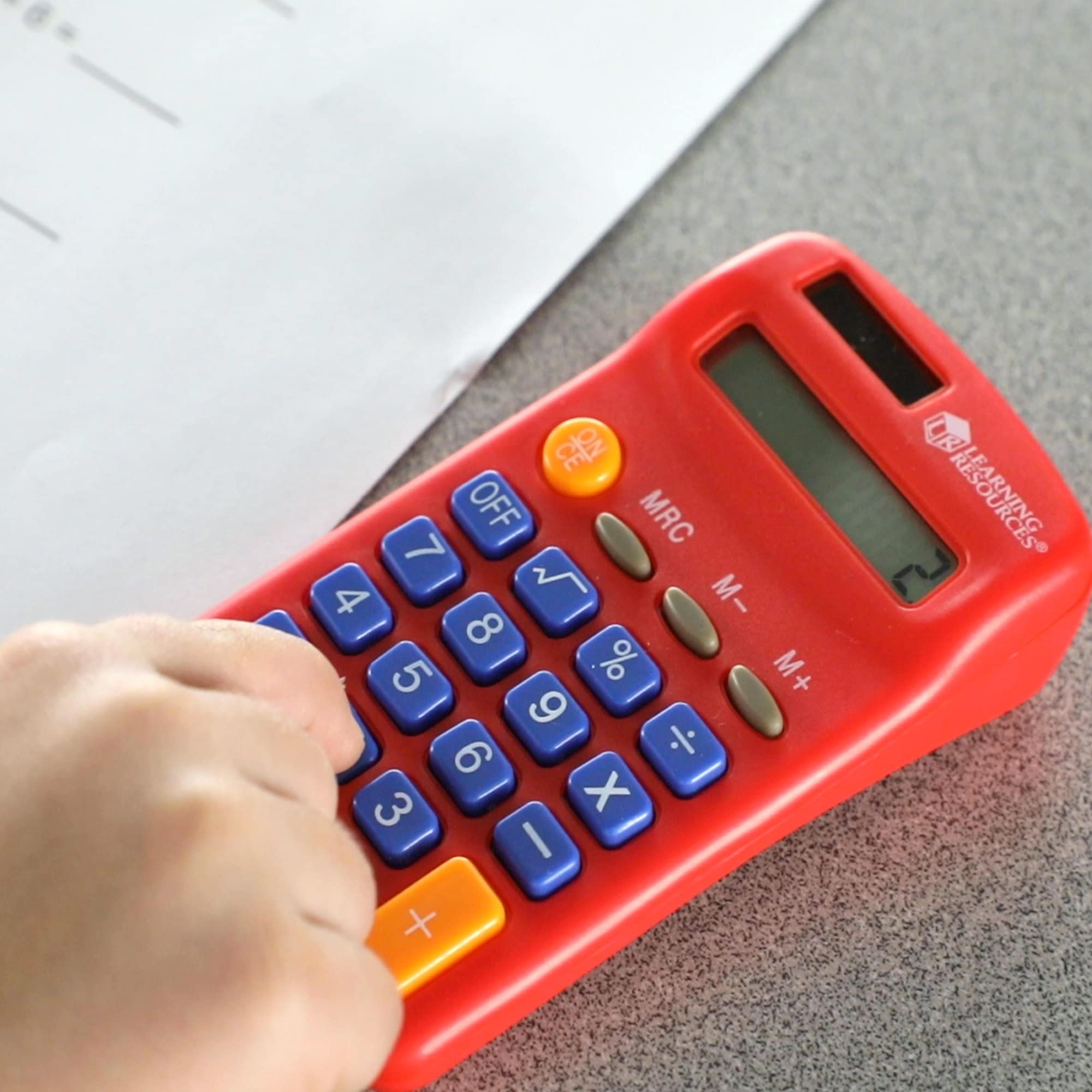 Foto 3 | Calculadora Learning Resources Rainbow Con Tabla De Almacenamiento, 30 Unidades - Venta Internacional.