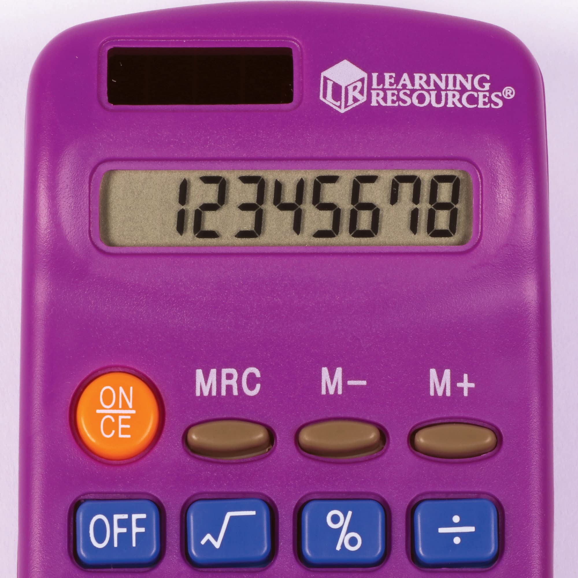 Foto 4 | Calculadora Learning Resources Rainbow Con Tabla De Almacenamiento, 30 Unidades - Venta Internacional.