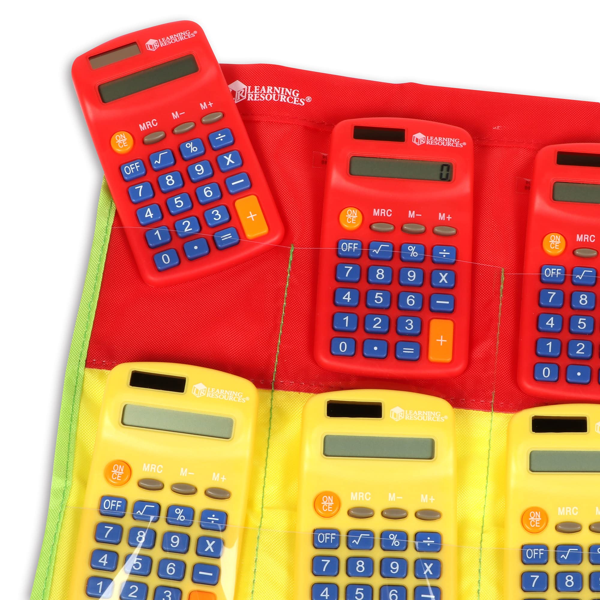 Foto 5 | Calculadora Learning Resources Rainbow Con Tabla De Almacenamiento, 30 Unidades - Venta Internacional.