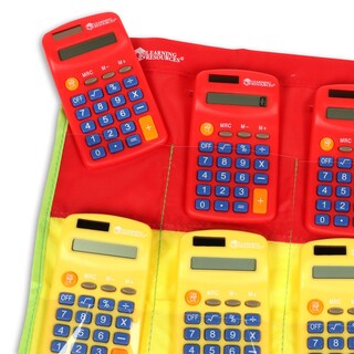 Foto 5 | Calculadora Learning Resources Rainbow Con Tabla De Almacenamiento, 30 Unidades - Venta Internacional.