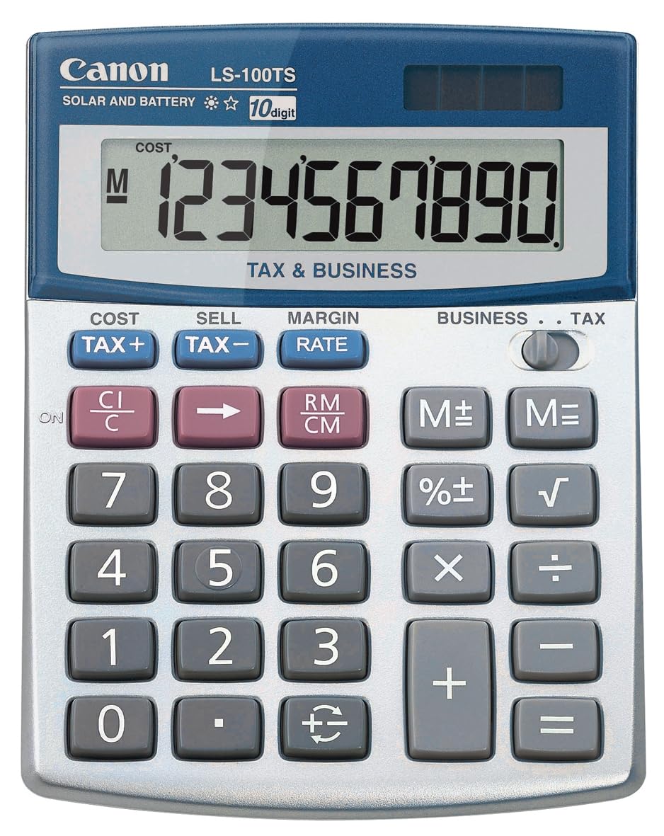 Calculadora Canon Ls-100ts Doble Alimentación - Venta Internacional