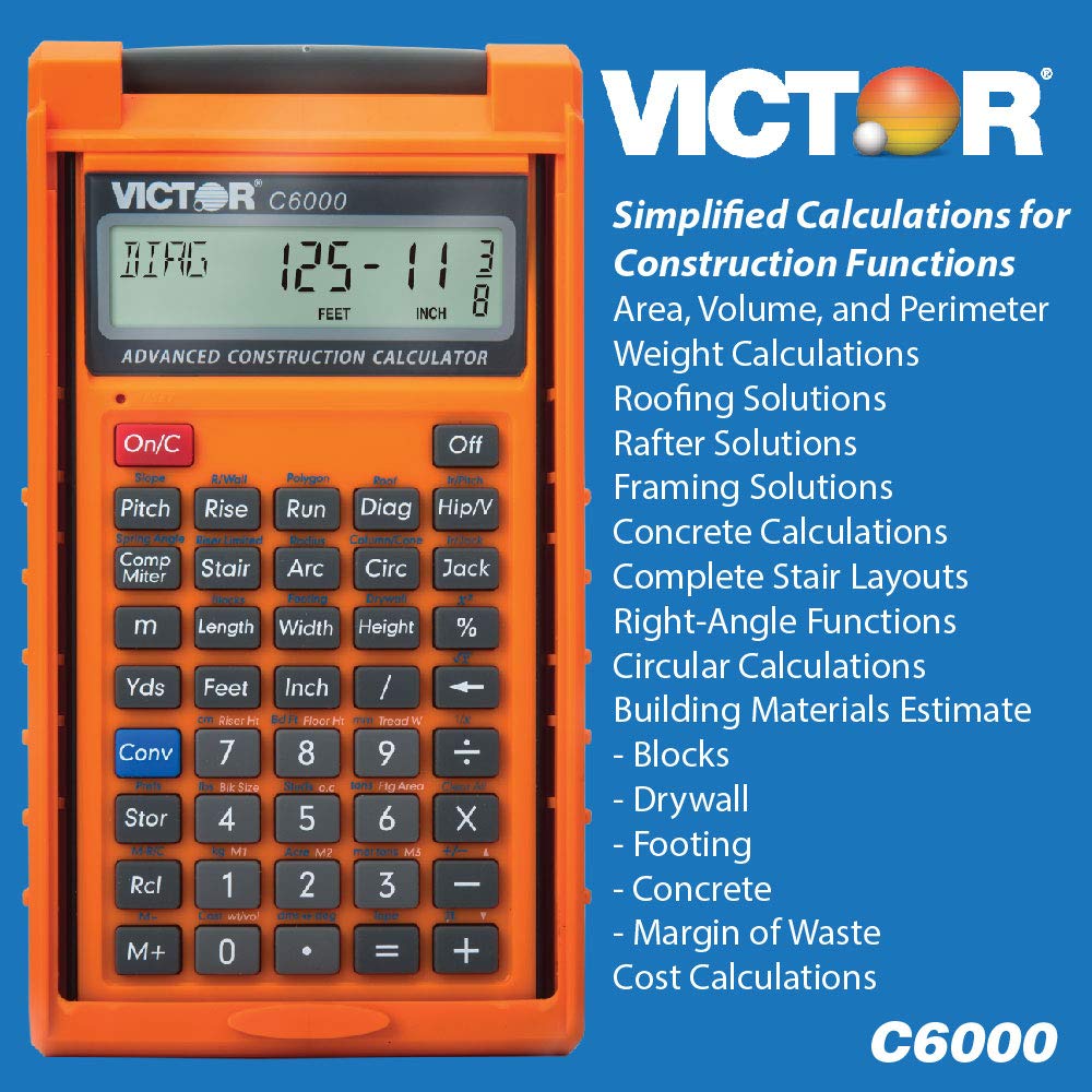 Foto 2 | Calculadora Victor C6000 - Venta Internacional