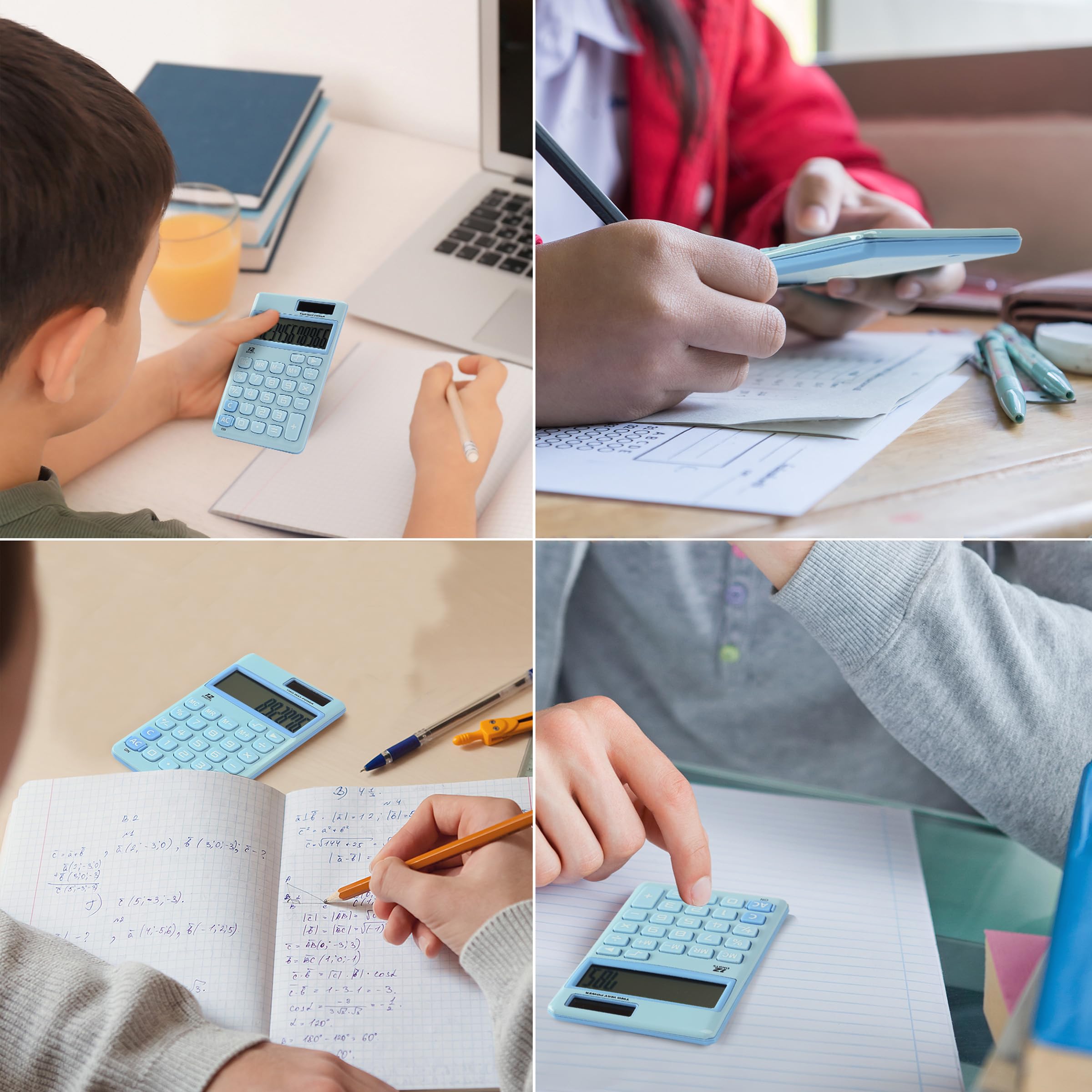 Foto 6 | Calculadora Mr. Pen, Función Estándar, 12 Dígitos, Azul Claro - Venta Internacional.