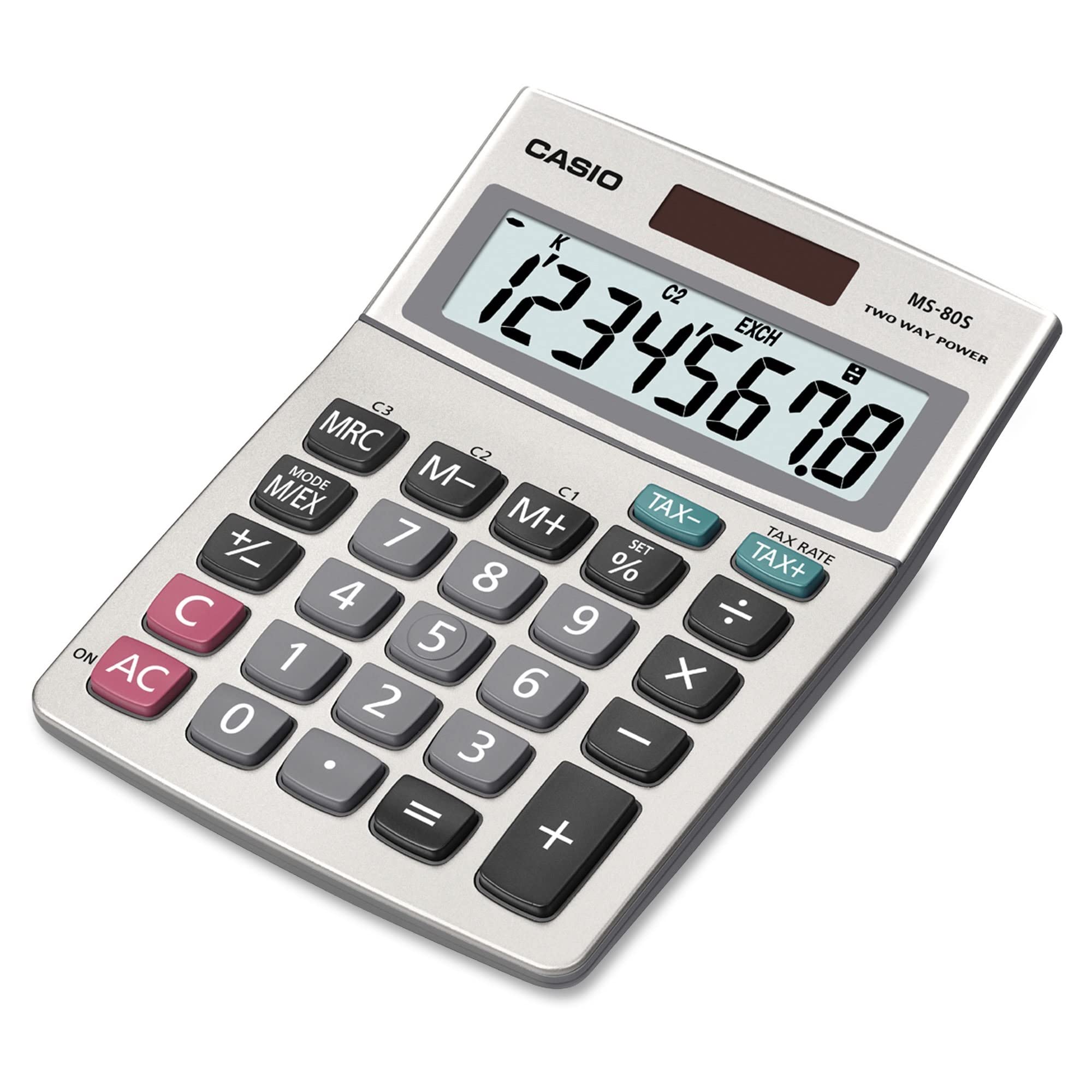 Foto 2 | Calculadora Casio con Pantalla de 8 Dígitos-Venta Internacional