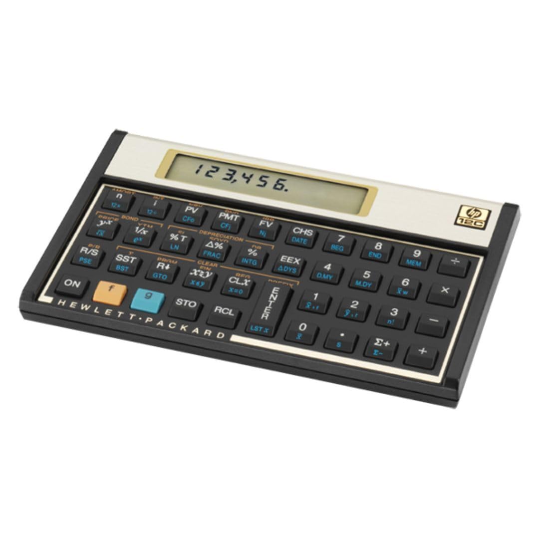 Foto 3 pulgar | Calculadora Financiera HP 12C Negro/Dorada para Profesionales - Venta Internacional