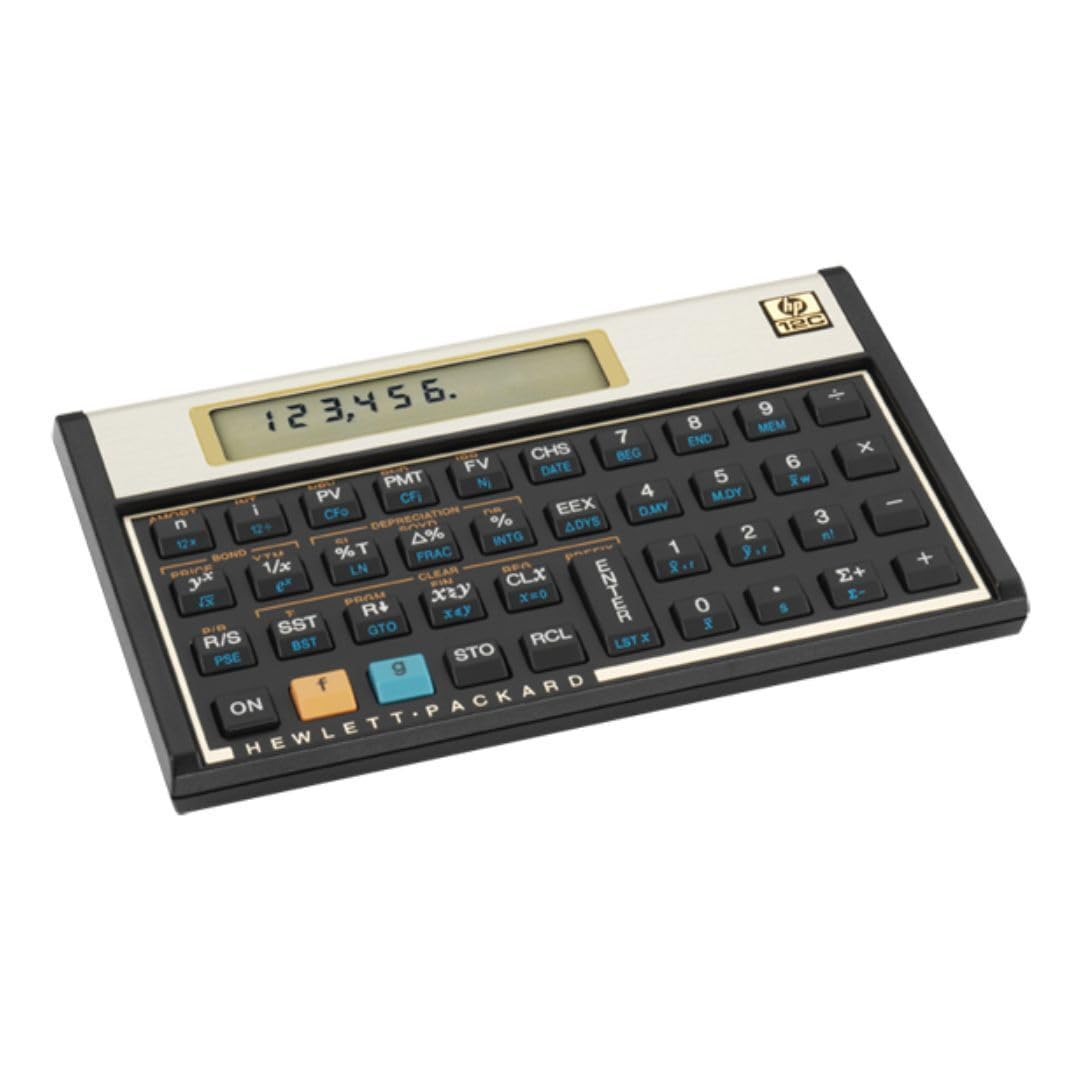 Foto 4 pulgar | Calculadora Financiera HP 12C Negro/Dorada para Profesionales - Venta Internacional