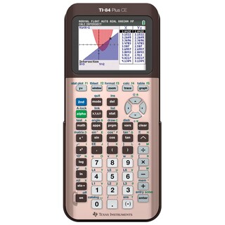 Foto 1 | Calculadora Gráfica Texas Instruments Ti-84 Plus Ce Rose Gold - Venta Internacional.