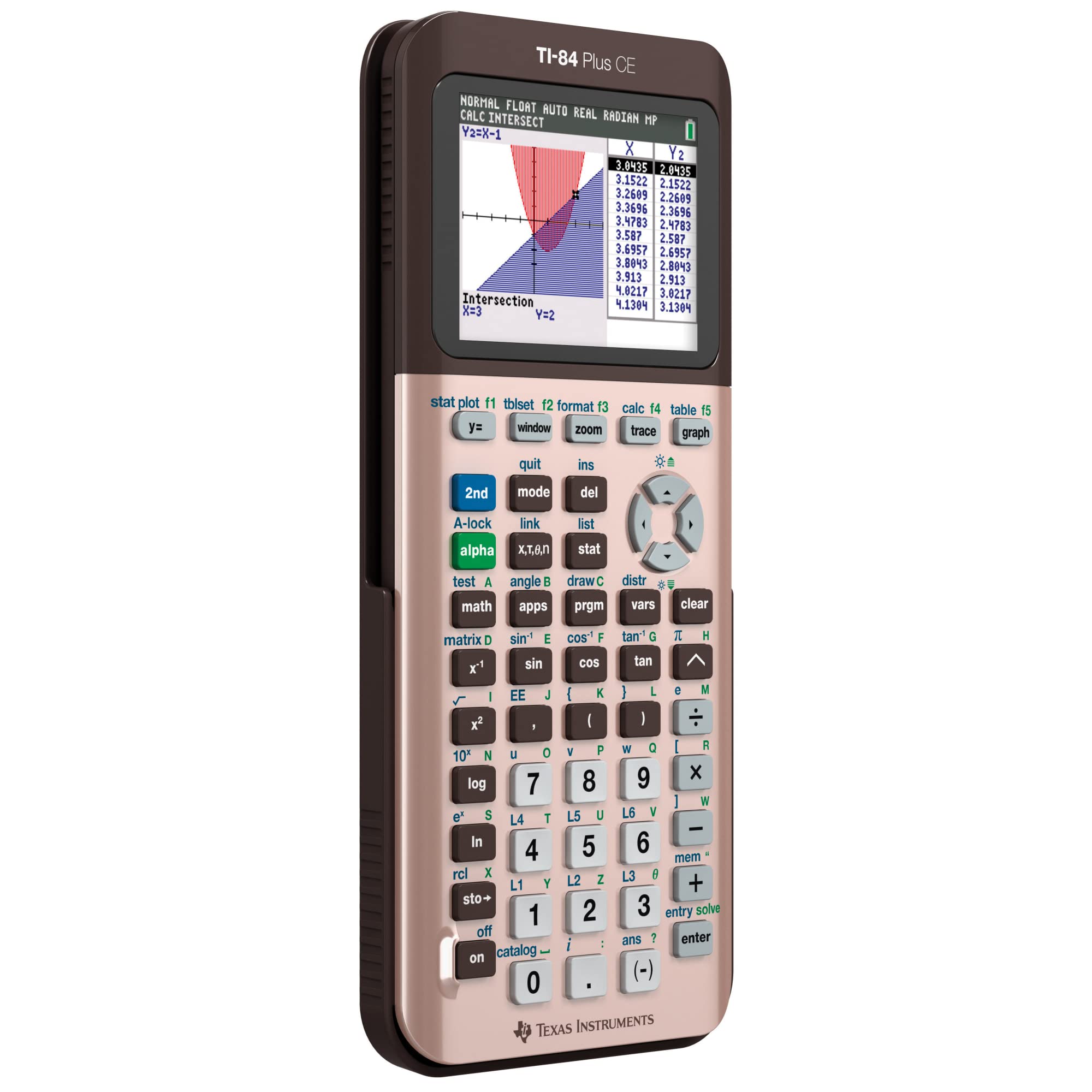 Foto 3 pulgar | Calculadora Gráfica Texas Instruments Ti-84 Plus Ce Rose Gold - Venta Internacional.