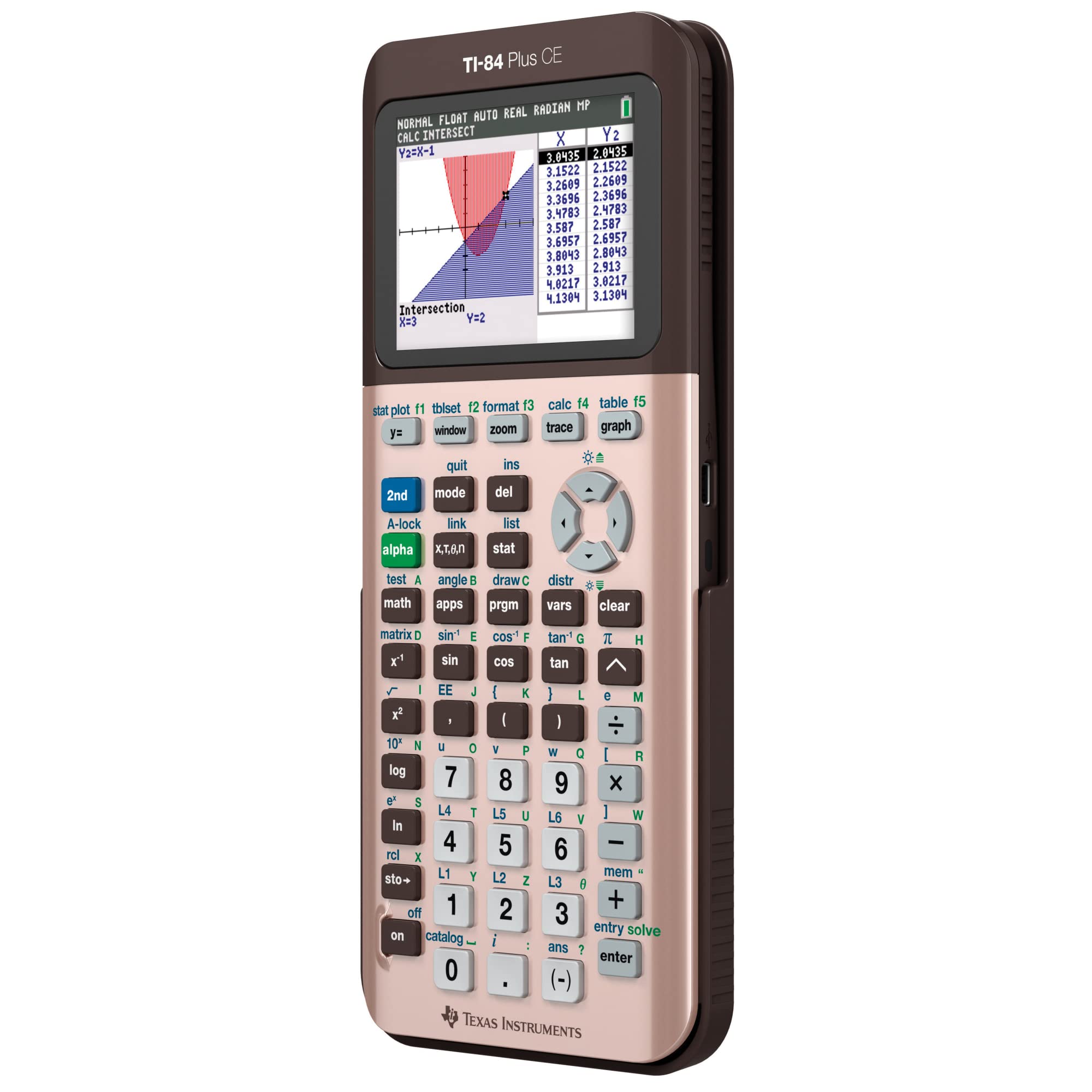 Foto 4 pulgar | Calculadora Gráfica Texas Instruments Ti-84 Plus Ce Rose Gold - Venta Internacional.