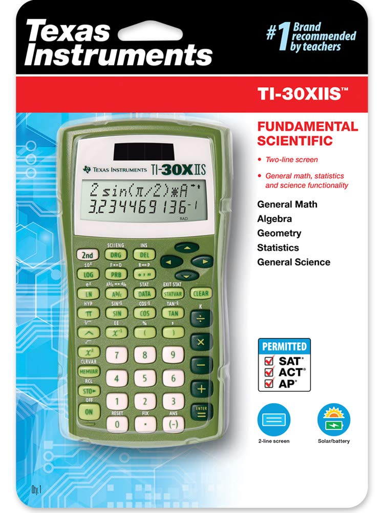 Foto 3 pulgar | Calculadora Científica Texas Instruments Ti-30x Iis De 2 Líneas - Venta Internacional.