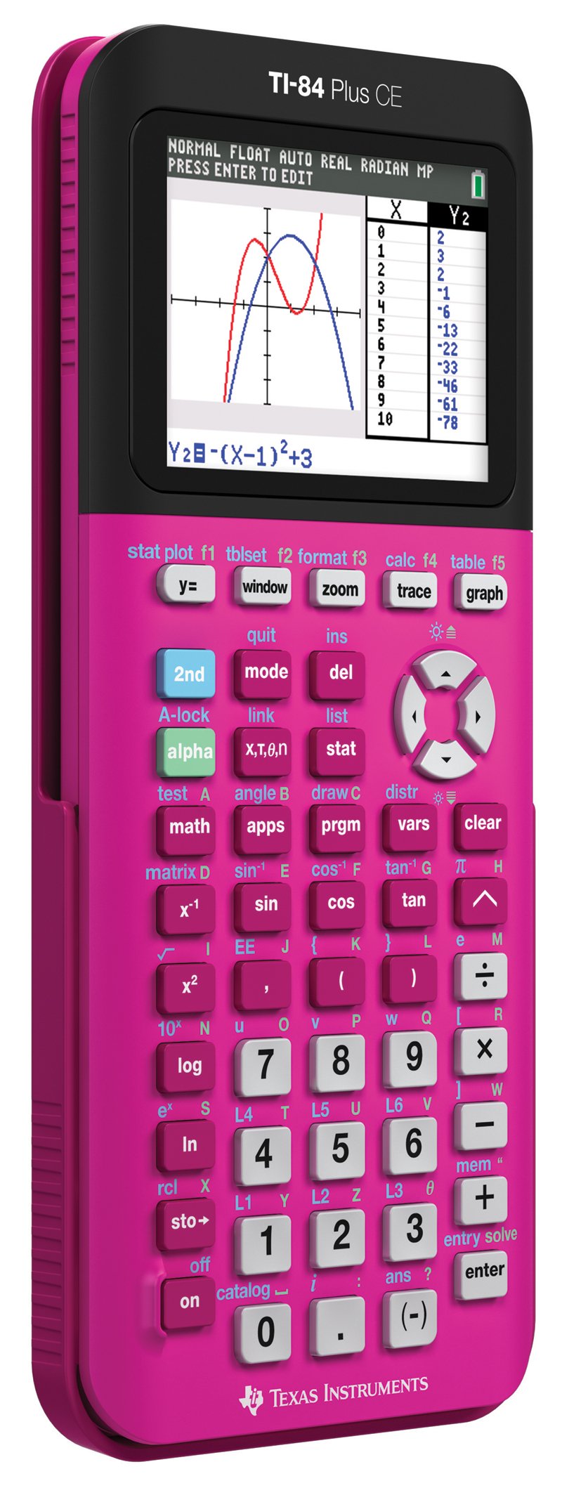 Foto 4 pulgar | Calculadora Gráfica Texas Instruments Ti-84 Plus Ce Rosa - Venta Internacional.