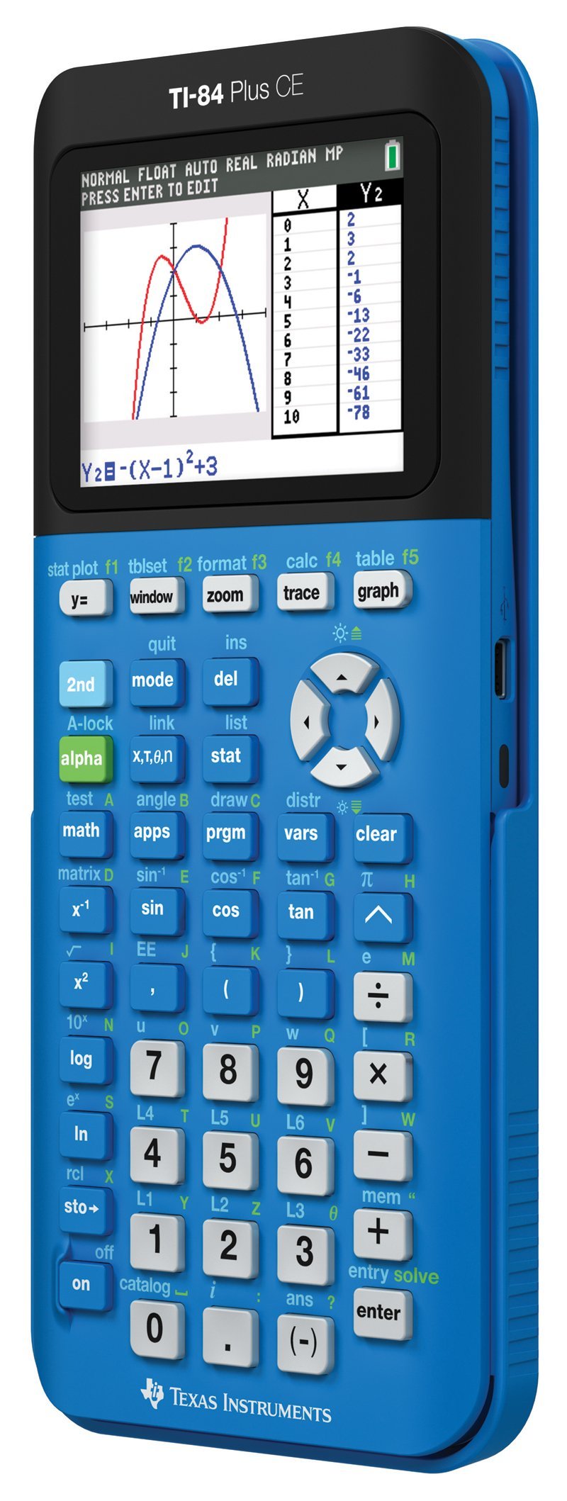 Foto 2 pulgar | Calculadora Gráfica Texas Instruments Ti-84 Plus Ce Lightning - Venta Internacional.