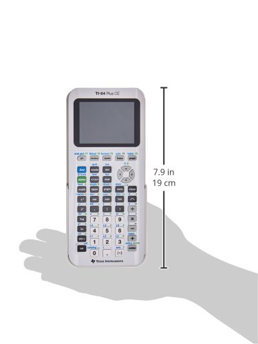 Foto 4 pulgar | Calculadora Gráfica Texas Instruments Ti-84 Plus Ce, Color Blanco - Venta Internacional.