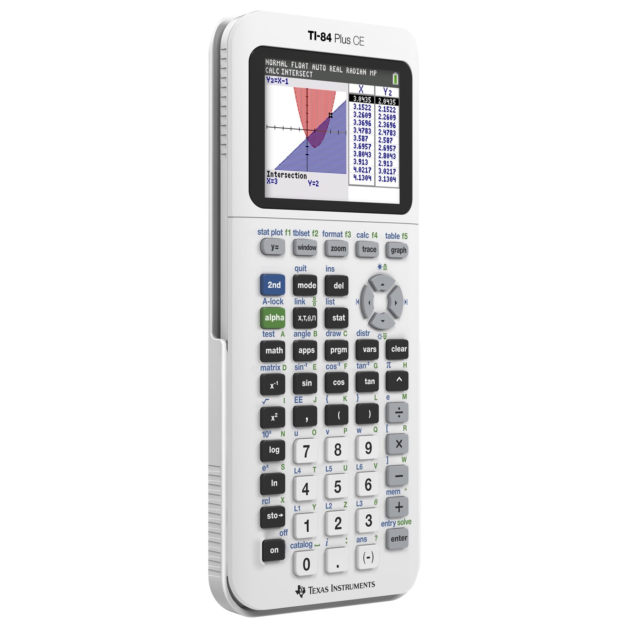 Foto 5 pulgar | Calculadora Gráfica Texas Instruments Ti-84 Plus Ce, Color Blanco - Venta Internacional.