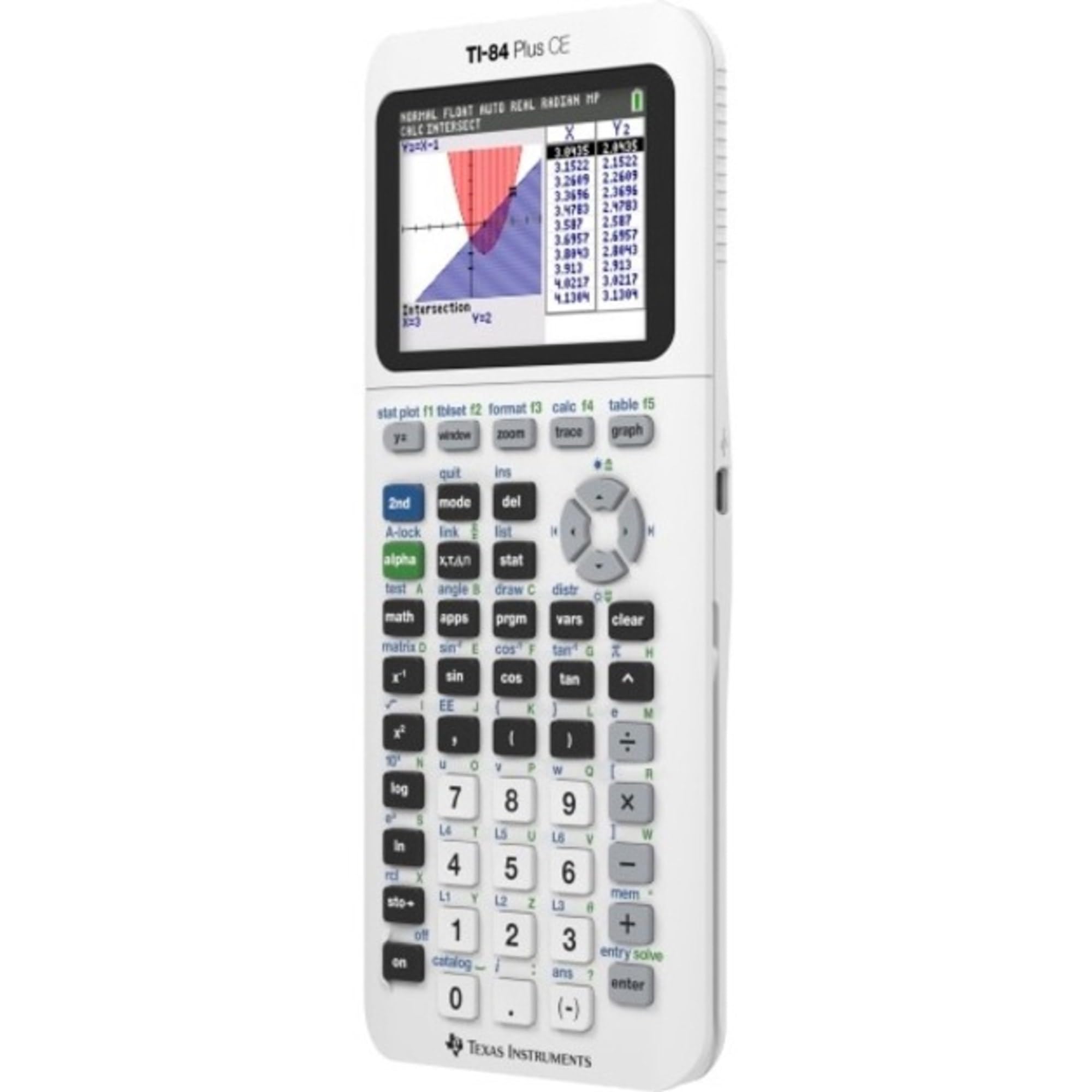 Foto 7 pulgar | Calculadora Gráfica Texas Instruments Ti-84 Plus Ce, Color Blanco - Venta Internacional.