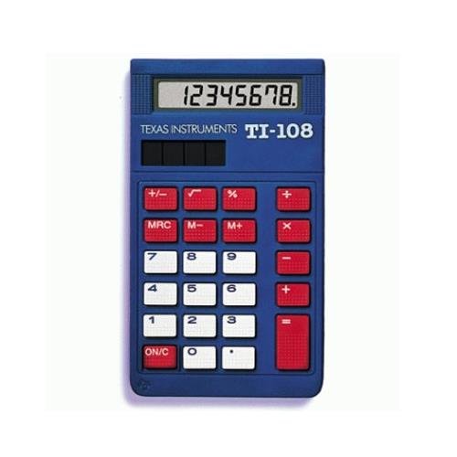 Calculadora Texas Instruments Ti-108 Lcd 8 Caracteres - Venta Internacional