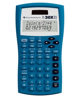 Foto 1 | Calculadora Científica Texas Instruments Ti-30xiis Azul - Venta Internacional.