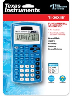 Foto 2 | Calculadora Científica Texas Instruments Ti-30xiis Azul - Venta Internacional.