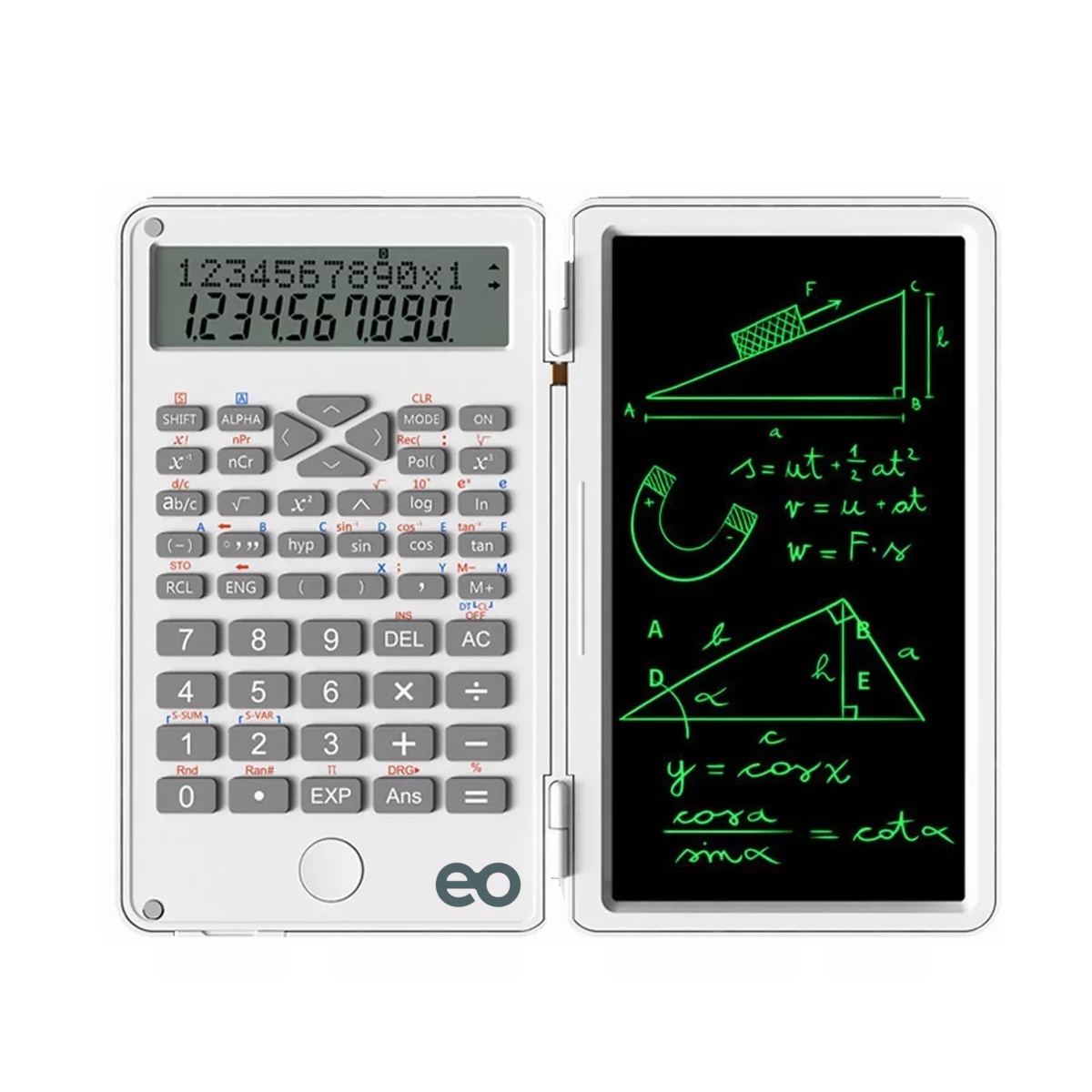 Calculadora Científica Inteligente 240 Funciones Eo Safe Imports Esi-9822-1 Blanco