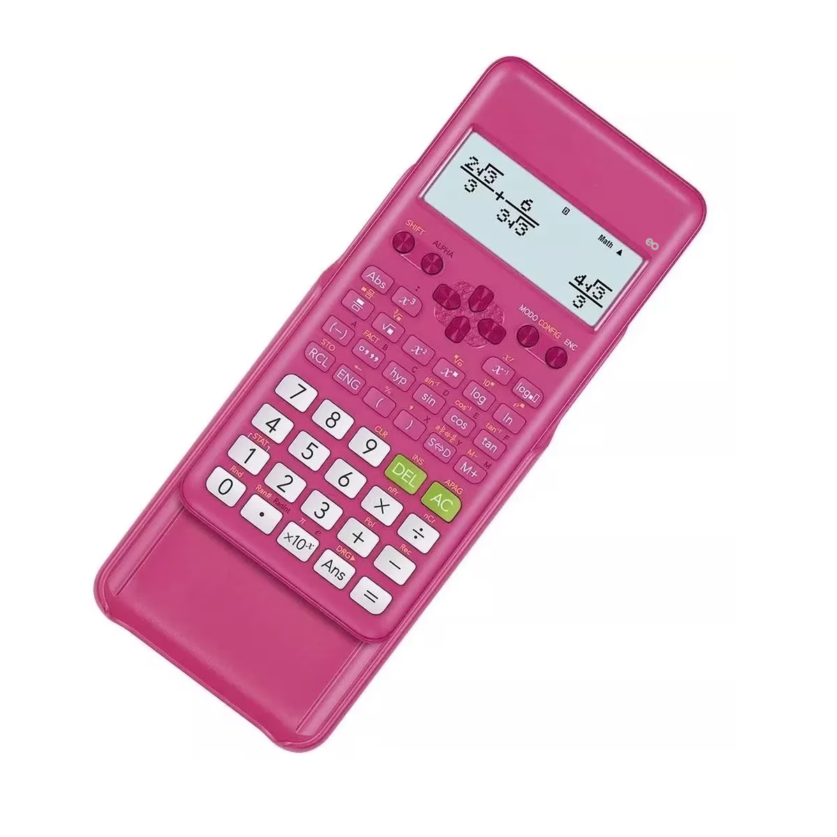 Foto 2 | Calculadora Científica Eo Safe Imports ESI-14605-1 Rosa 252 Funciones