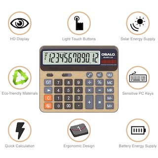 Foto 4 | Calculadora Pendancy Os-6815gn con Pantalla Lcd-Venta Internacional