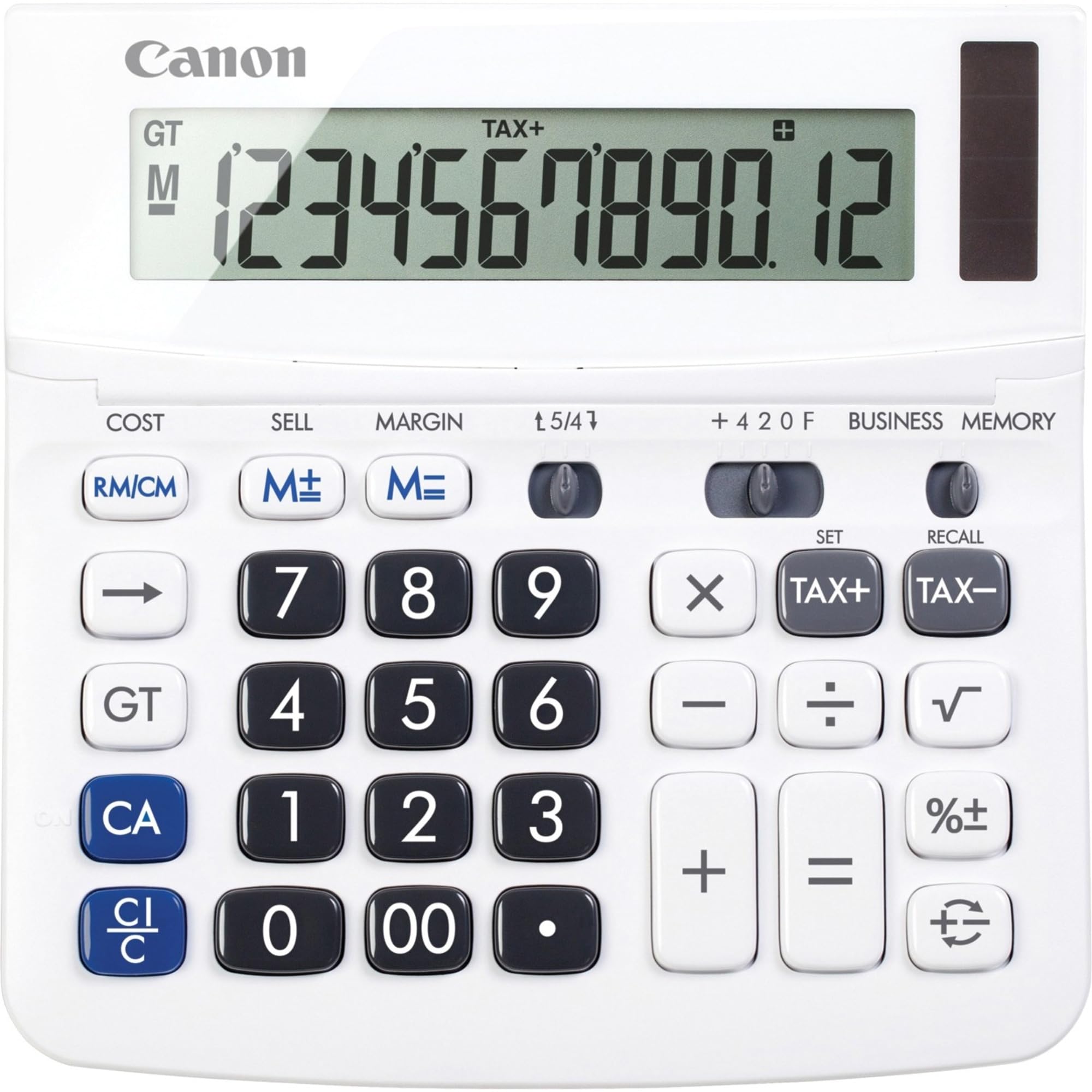 Foto 2 pulgar | Calculadora Canon Tx-220tsii Lcd De 12 Dígitos, Blanca - Venta Internacional.