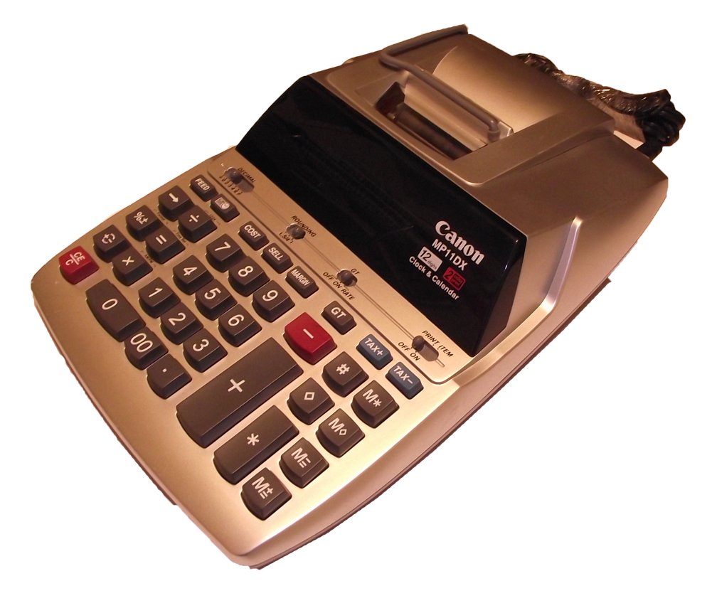 Foto 2 pulgar | Calculadora de Impresión Canon CNMMP11DX Pantalla de 12 Dígitos - Venta Internacional
