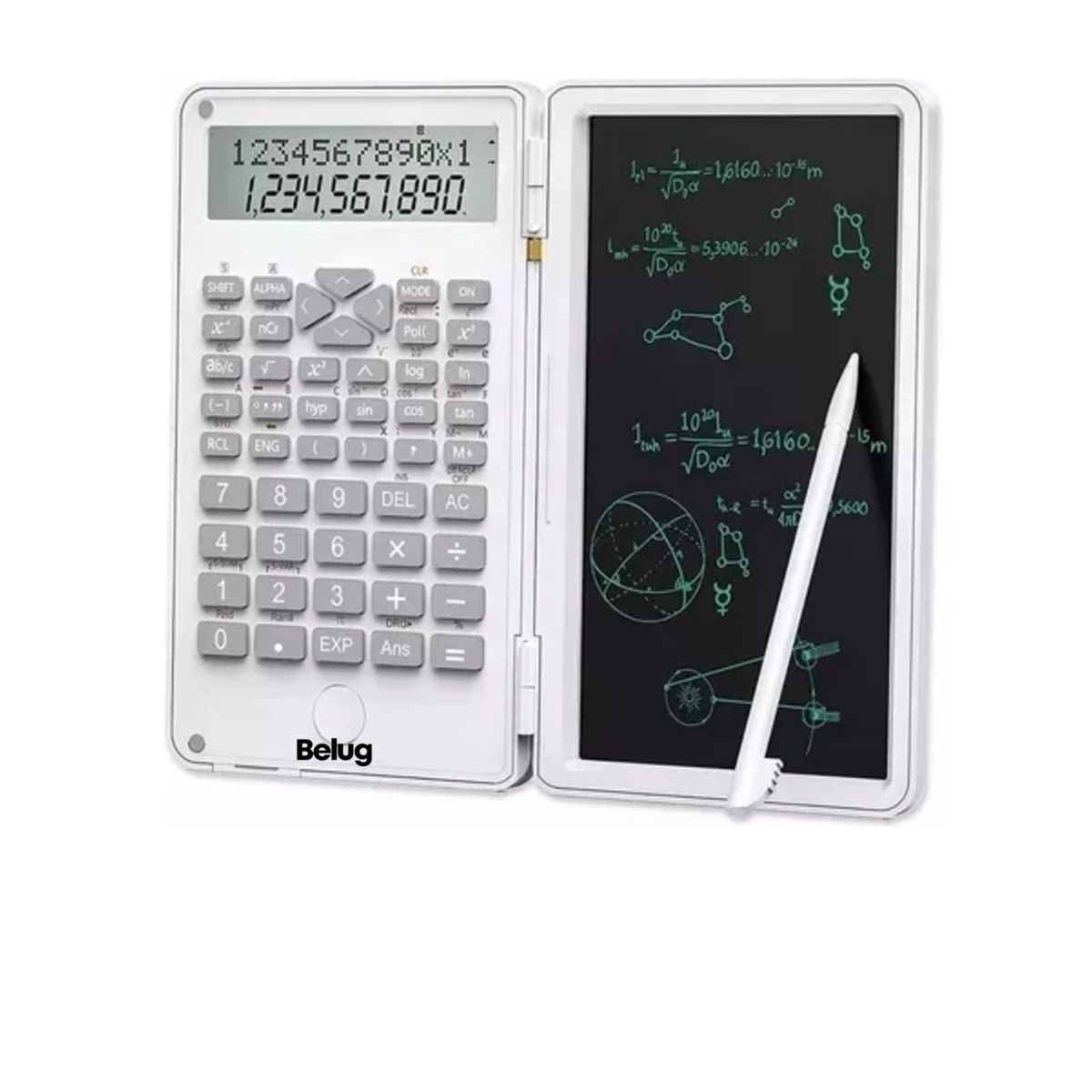 Foto 5 pulgar | Calculadora Científica con Tableta Inteligente Belug 240 Funciones