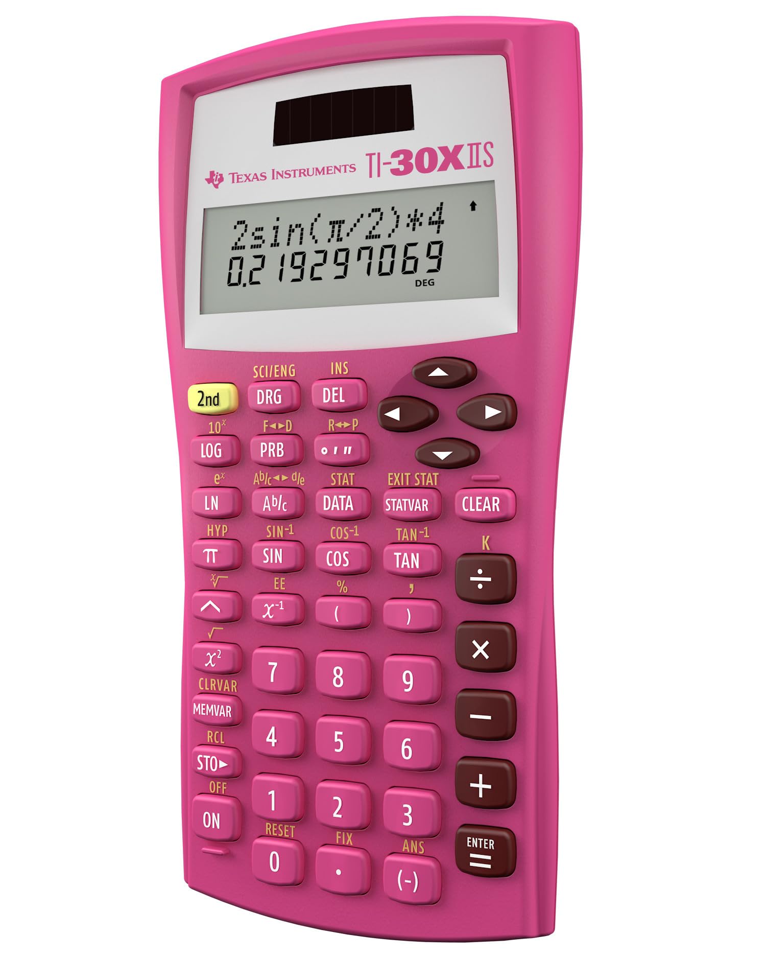 Foto 8 pulgar | Calculadora Científica Texas Instruments Ti-30x Iis Rosa - Venta Internacional.