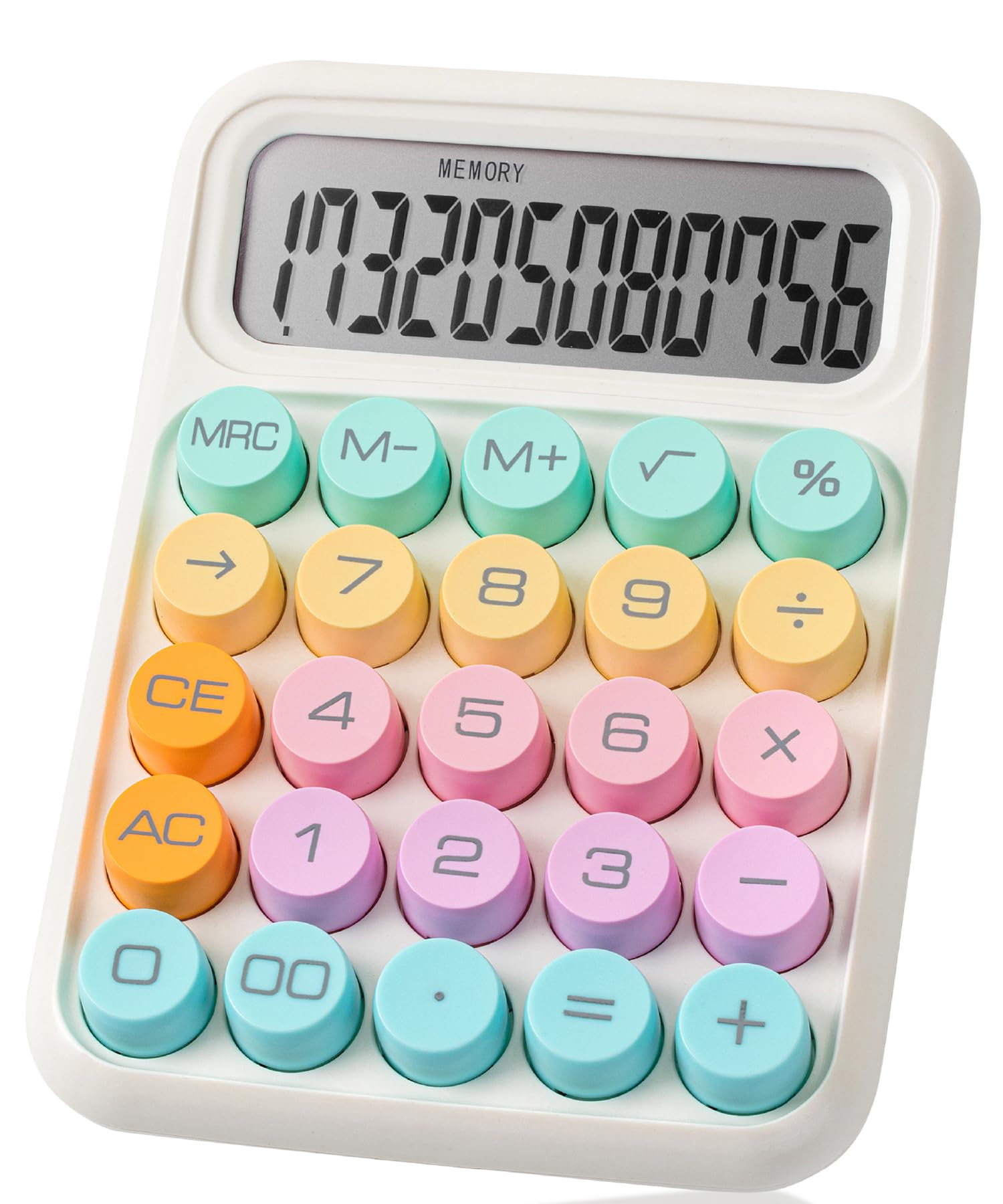 Interruptor Mecánico Calculator Mr. Pen De 12 Dígitos Con Pantalla Lcd - Venta Internacional.