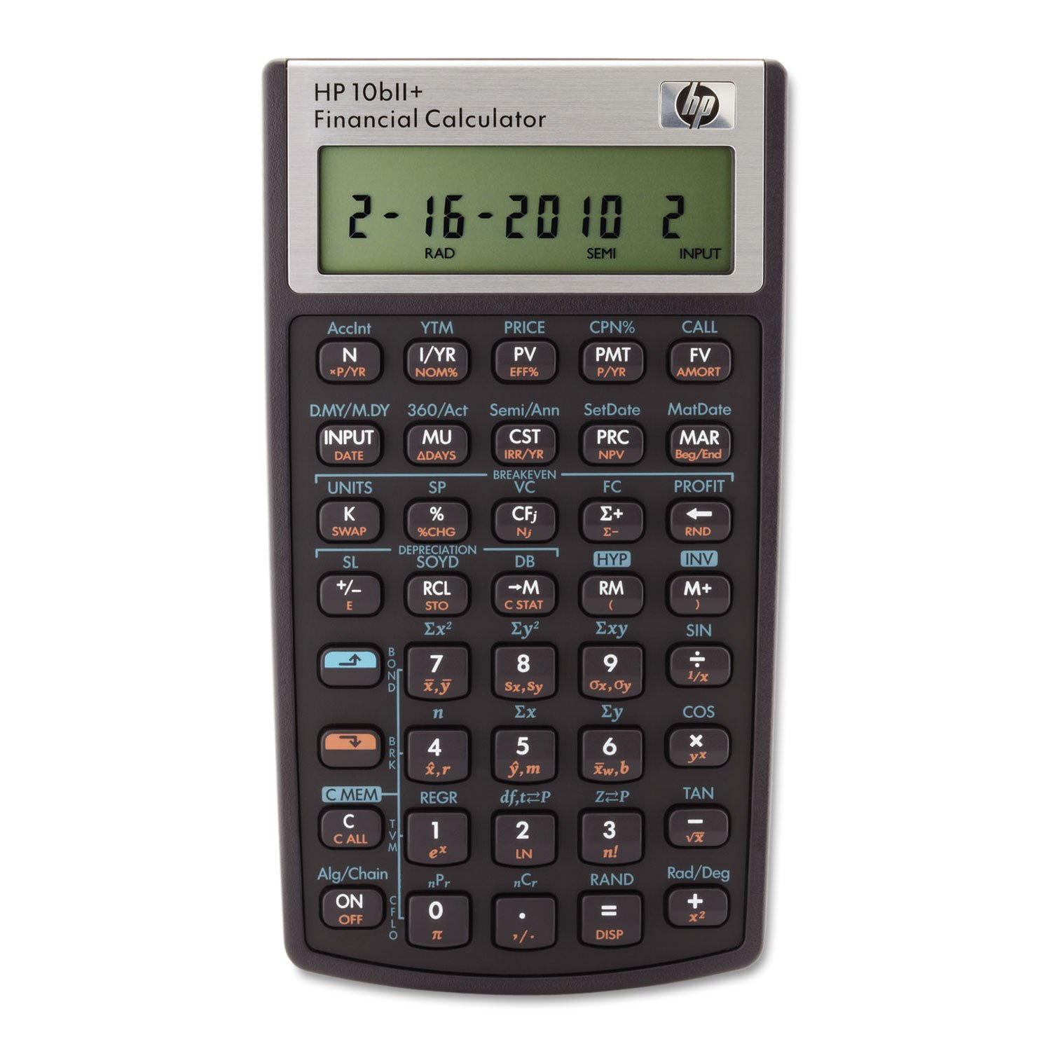 Calculadora Financiera Hp 10bii+ Lcd De 12 Dígitos - Venta Internacional.